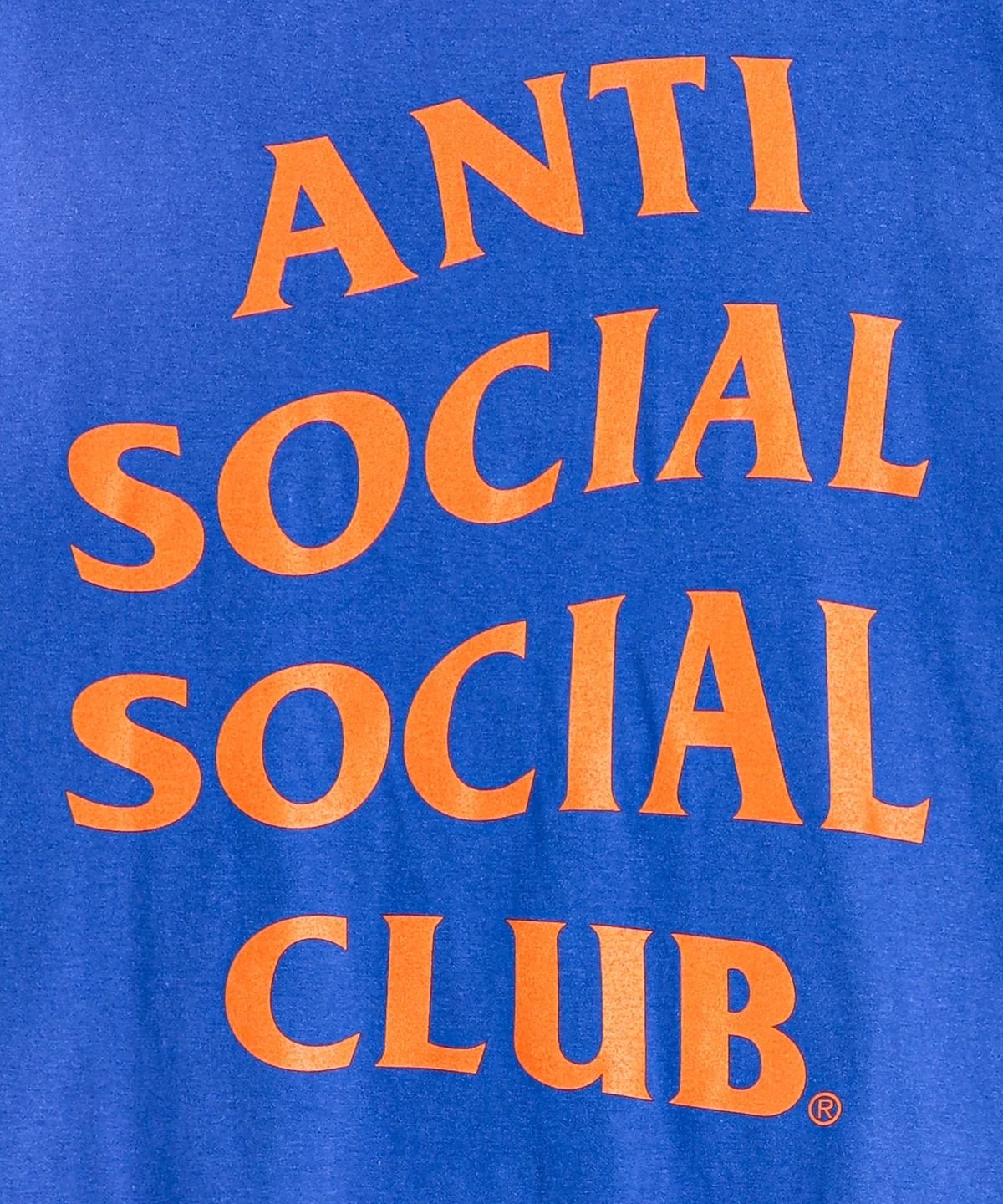 안티 소셜 소셜 클럽(ANTI SOCIAL SOCIAL CLUB) ANTI SOCIAL SOCIAL CLUB OG LOGO T-SHIRTS BLUE
