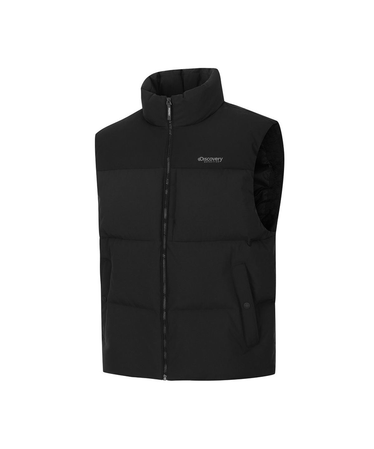 디스커버리 익스페디션(DISCOVERY EXPEDITION) 유니 반슬리 다운 패딩베스트 (BLACK)