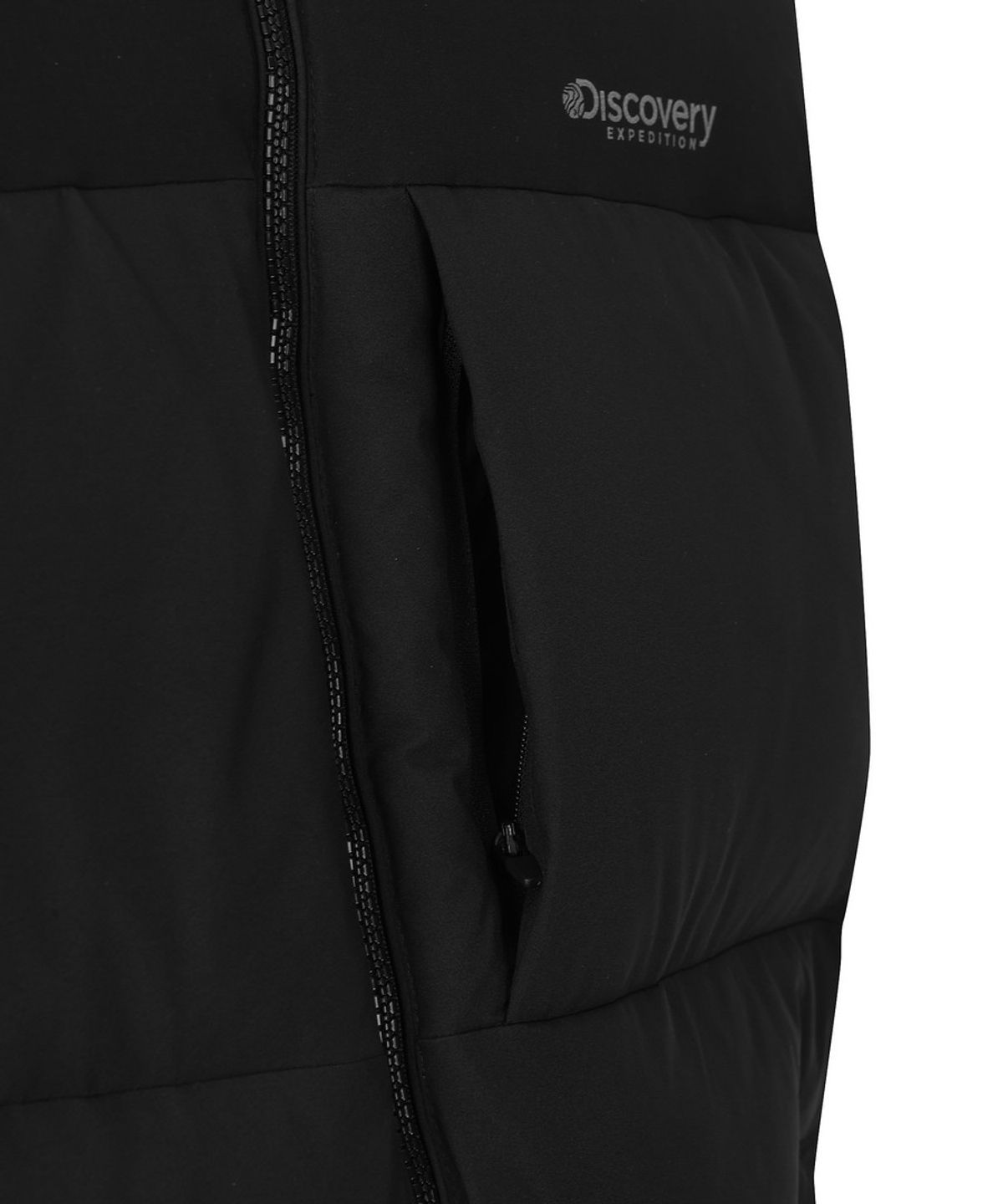 디스커버리 익스페디션(DISCOVERY EXPEDITION) 유니 반슬리 다운 패딩베스트 (BLACK)