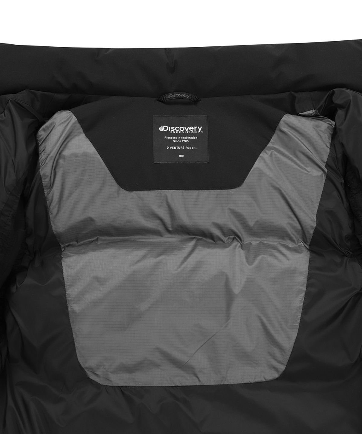 디스커버리 익스페디션(DISCOVERY EXPEDITION) 유니 반슬리 다운 패딩베스트 (BLACK)