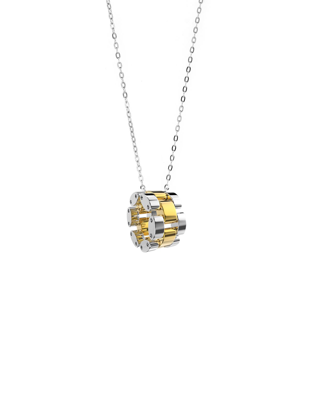 아이스볼(ICEBALL) Triple link necklace (WG.G)
