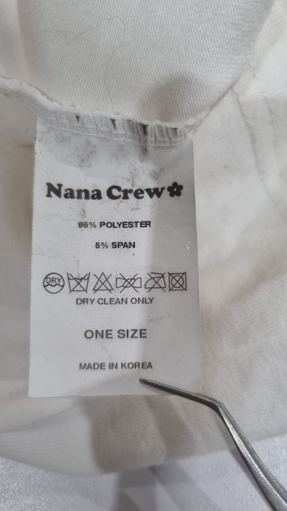 나나크루(NANA CREW) 반소매 티셔츠 ONE