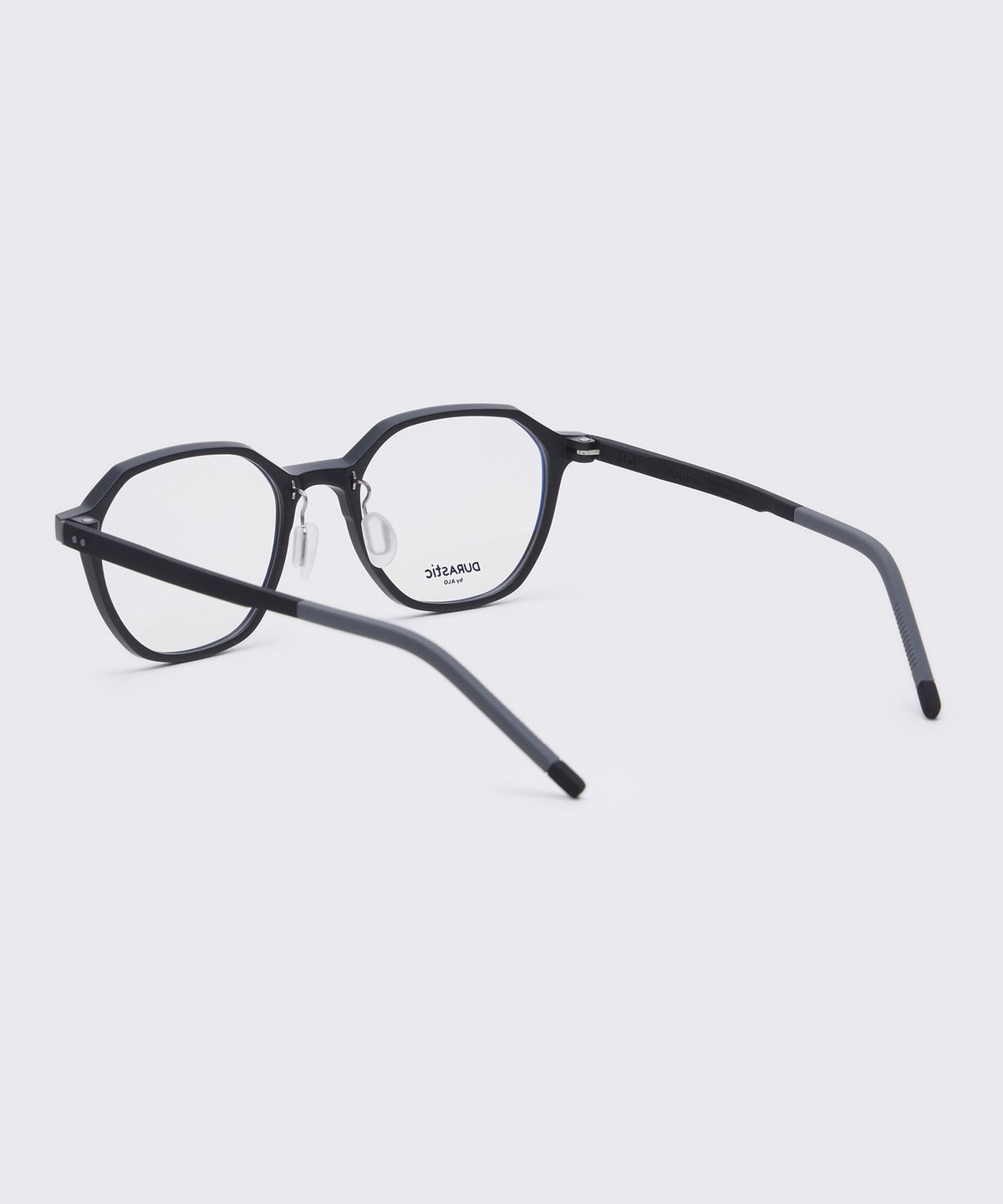 알로아이웨어(ALO EYEWEAR) [DURASTIC] DRG5601 0909M 스퀘어 판토 실리콘 안경테 블랙 블루라이트 렌즈 선택