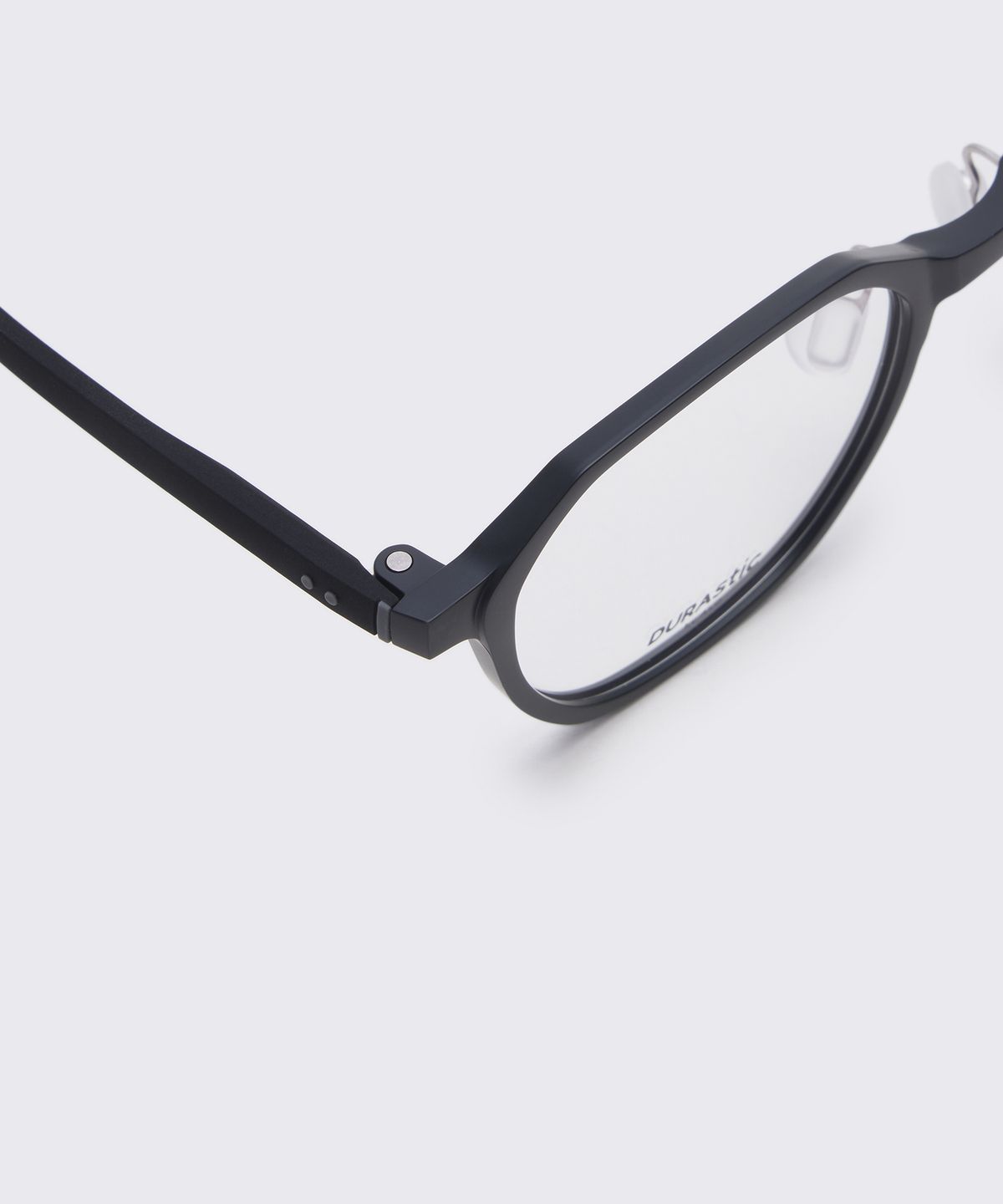 알로아이웨어(ALO EYEWEAR) [DURASTIC] DRG5601 0909M 스퀘어 판토 실리콘 안경테 블랙 블루라이트 렌즈 선택
