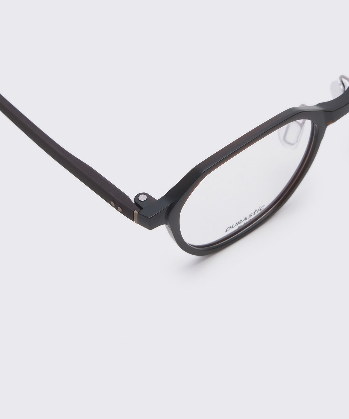 알로아이웨어(ALO EYEWEAR) [DURASTIC] DRG5601 1616M 스퀘어 판토 실리콘 안경테 브라운 블루라이트 렌즈 선택