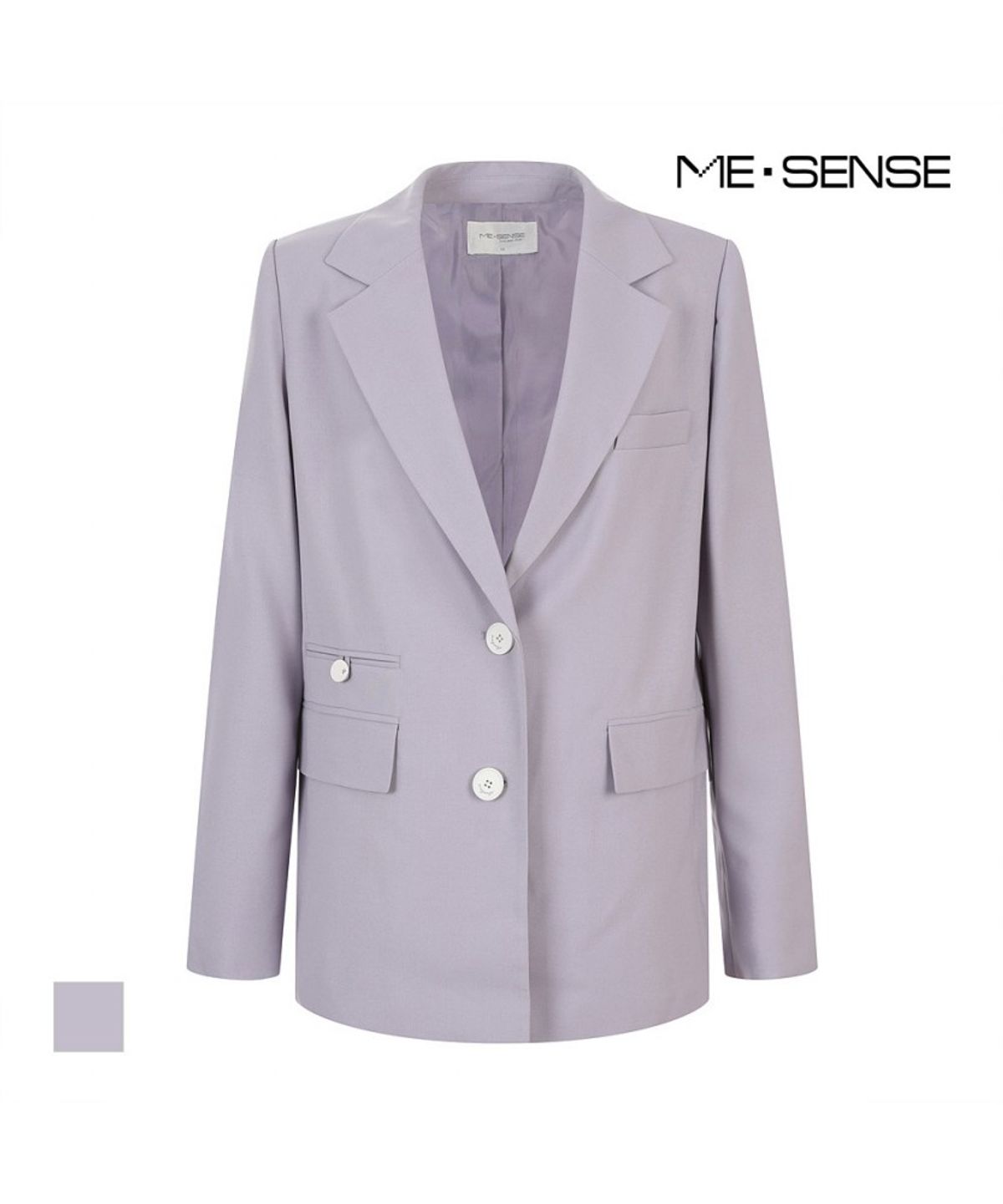 미센스(MESENSE) 투버튼 디자인 자켓_MB53JKM104Z