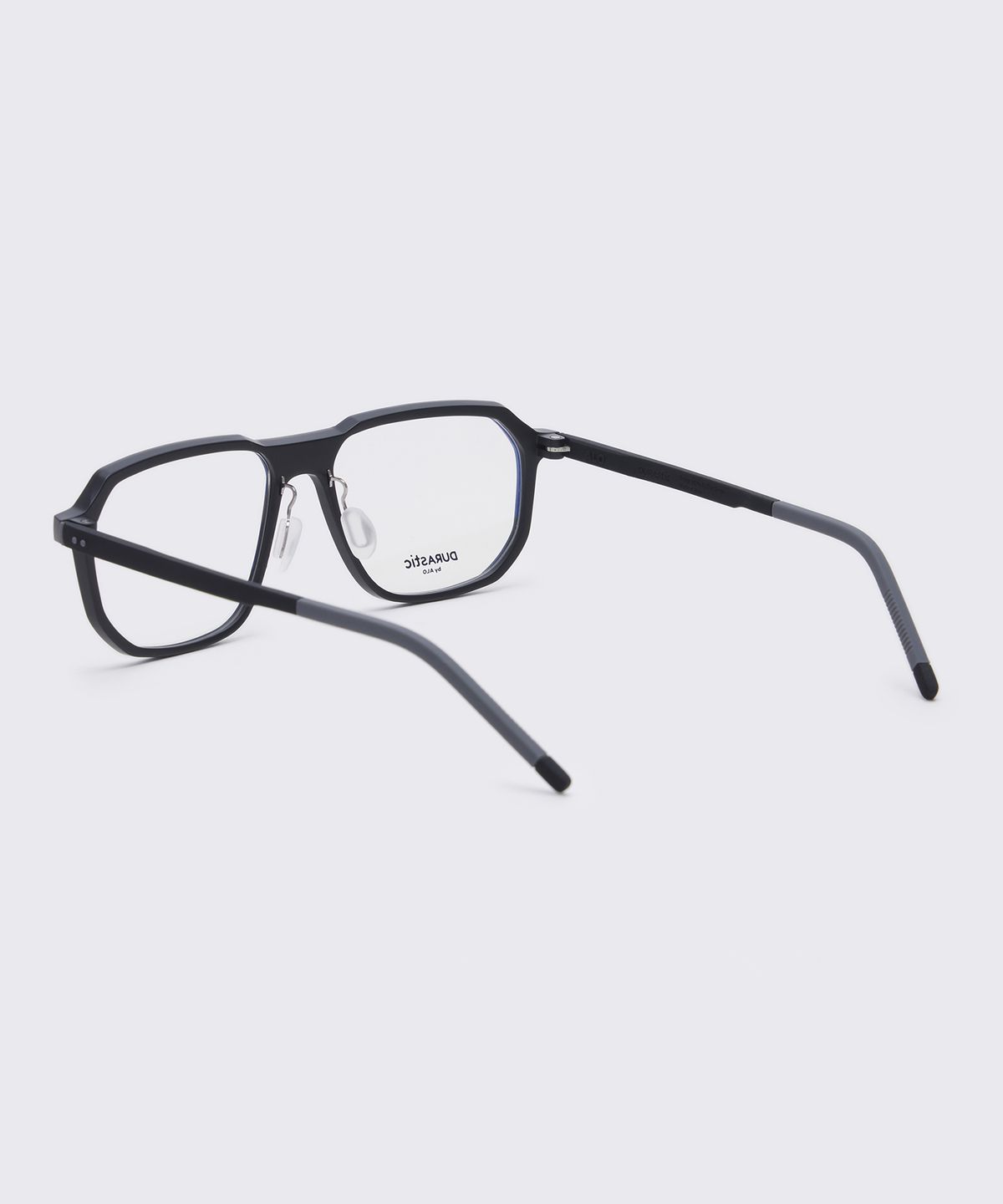 알로아이웨어(ALO EYEWEAR) [DURASTIC] DRG5602 0909M 에비에이터 실리콘 안경테 블랙 블루라이트 렌즈 선택