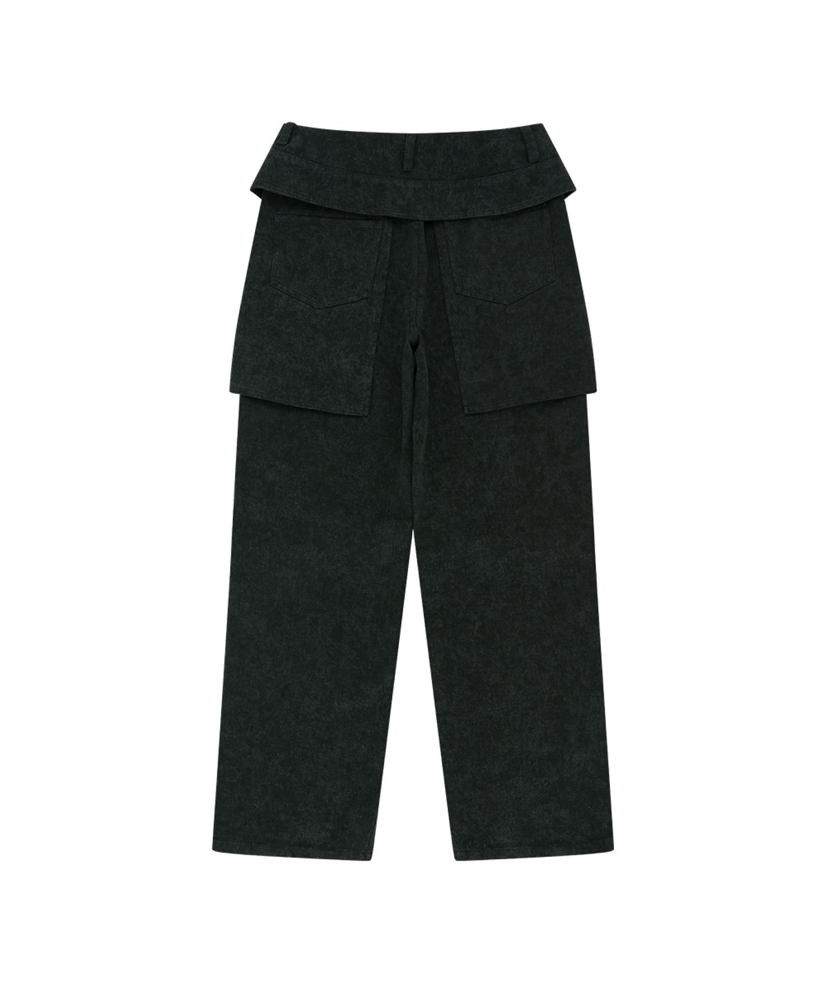 앤더슨벨(ADSB ANDERSSON BELL) RAPTOR THREE LAYERED WIDE-LEG TROUSERS (BLACK)