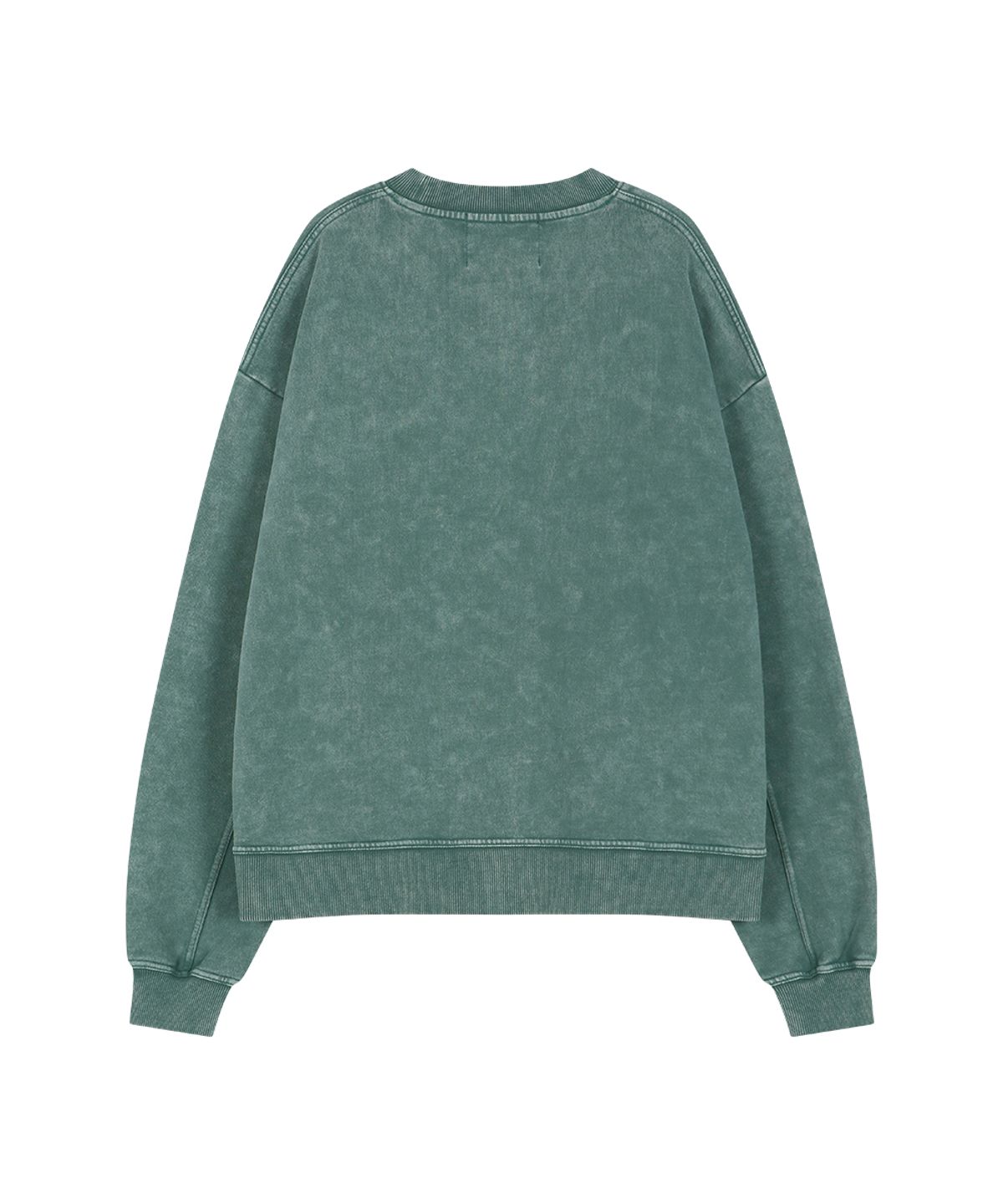 앤더슨벨(ADSB ANDERSSON BELL) (ESSENTIAL) UNISEX HEART FIX SWEATSHIRT (GREEN)