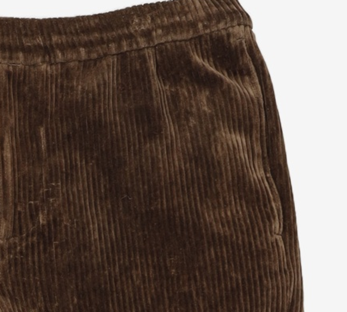 커스텀멜로우(CUSTOMELLOW) corduroy jersey maxi-fit pants_CWPAW22833BKX 82
