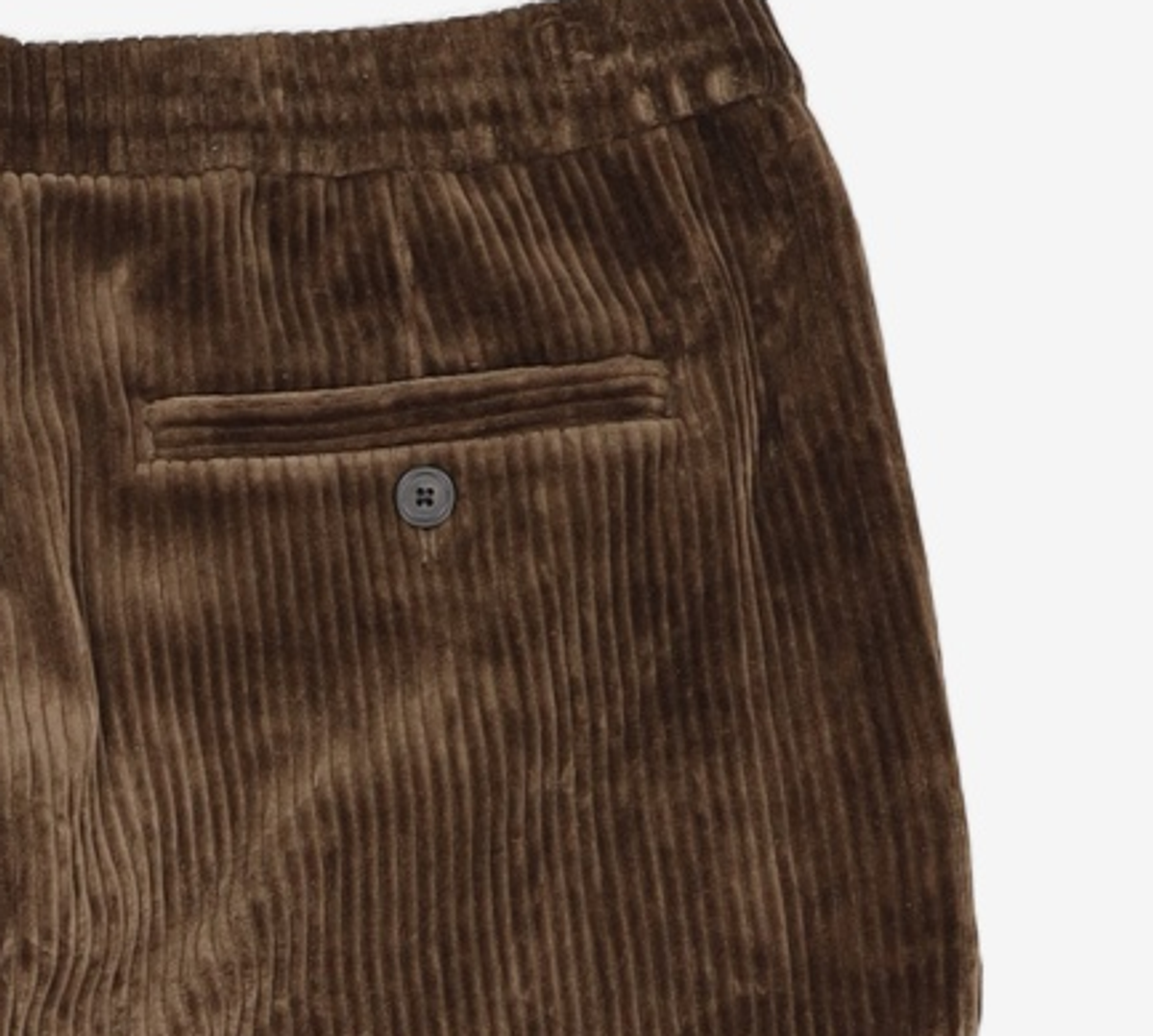 커스텀멜로우(CUSTOMELLOW) corduroy jersey maxi-fit pants_CWPAW22833BKX 82