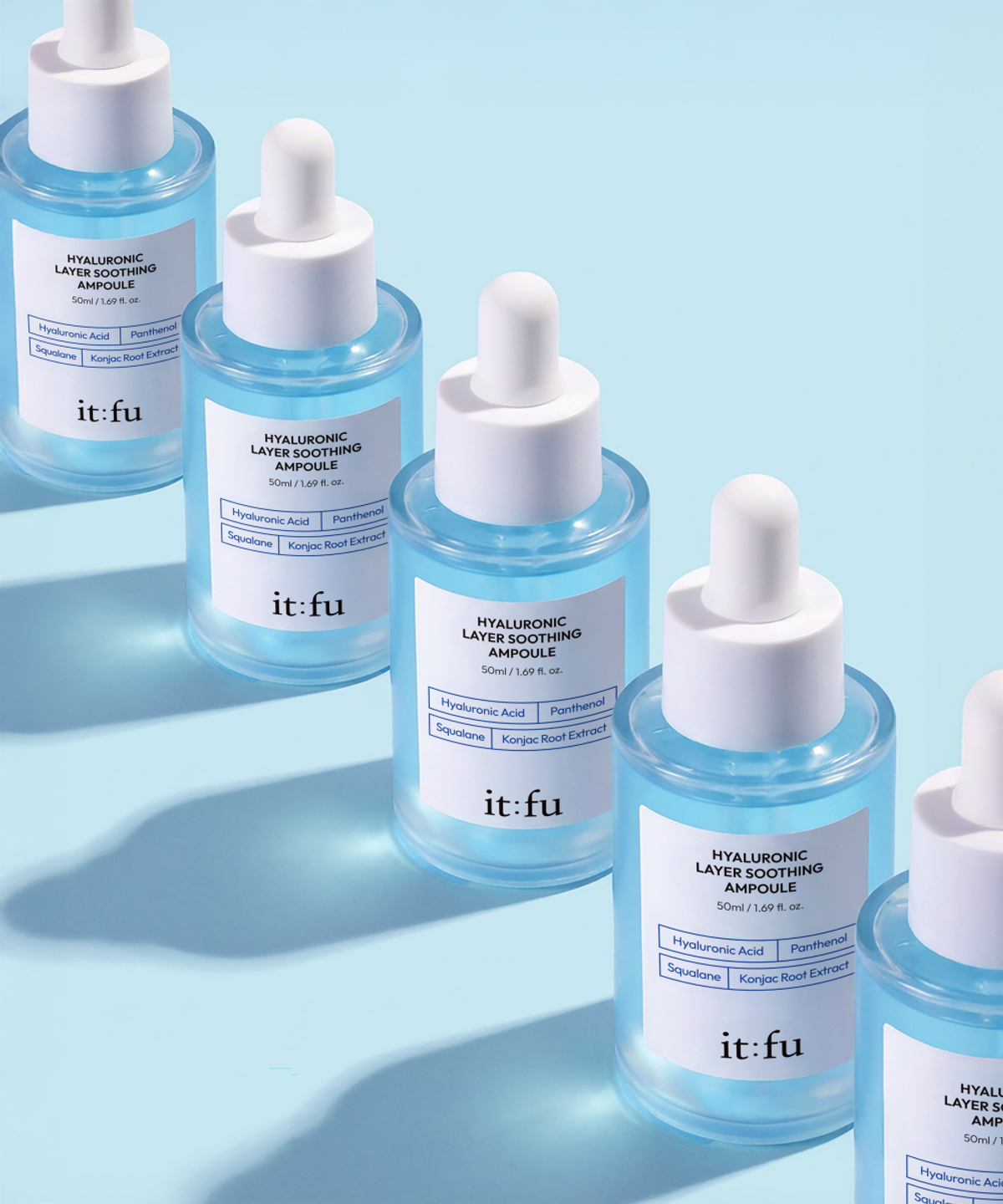 잇퓨(ITFU) 히알루로닉 레이어 수딩 앰플 50ml 2개