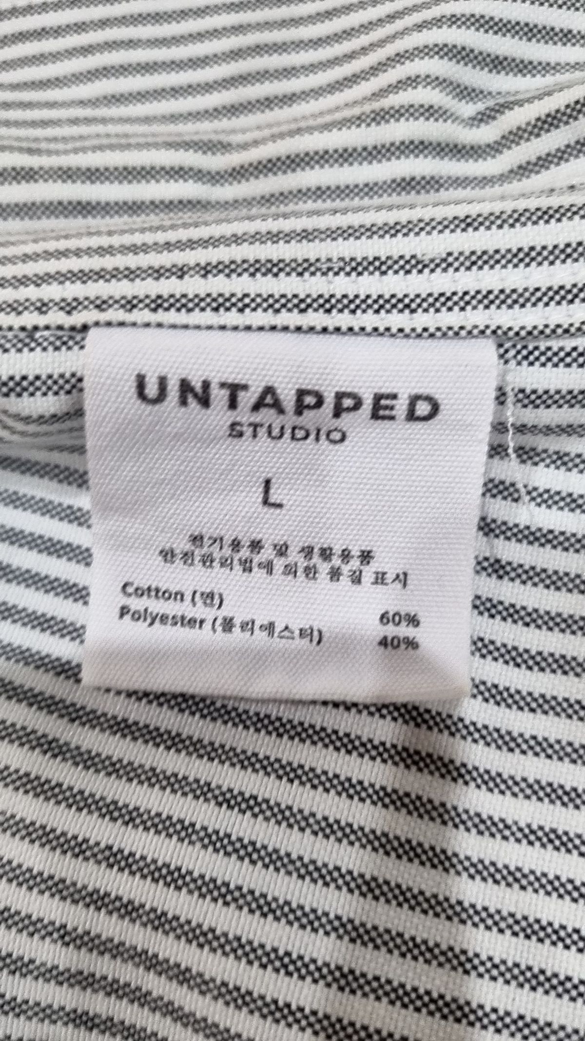 언탭트 스튜디오(UNTAPPED STUDIO) 캐주얼 셔츠 L