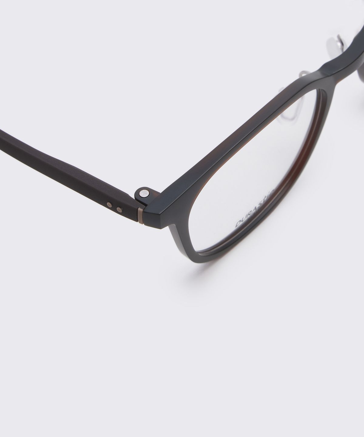 알로아이웨어(ALO EYEWEAR) [DURASTIC] DRG5603 1616M 웰링턴 스퀘어 실리콘 안경테 브라운 블루라이트 렌즈 선택