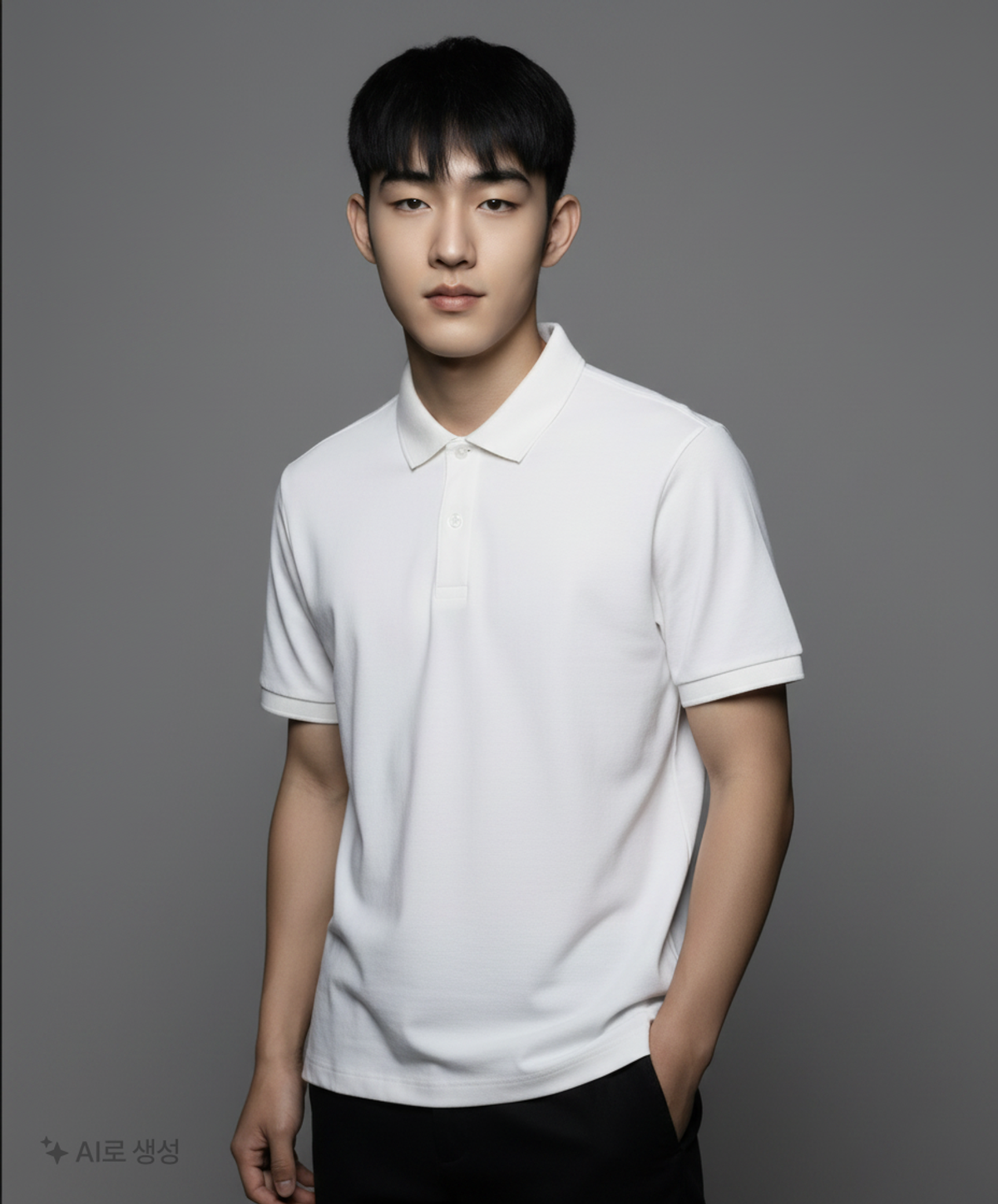 무신사 스탠다드(MUSINSA STANDARD) [쿨탠다드] 릴렉스 핏 피케 폴로 셔츠 [화이트] XXL