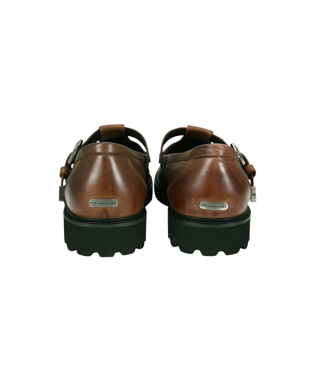 앤더슨벨(ADSB ANDERSSON BELL) UNISEX VINTAGE WESTERN MARYJANE LOAFERS (BROWN)