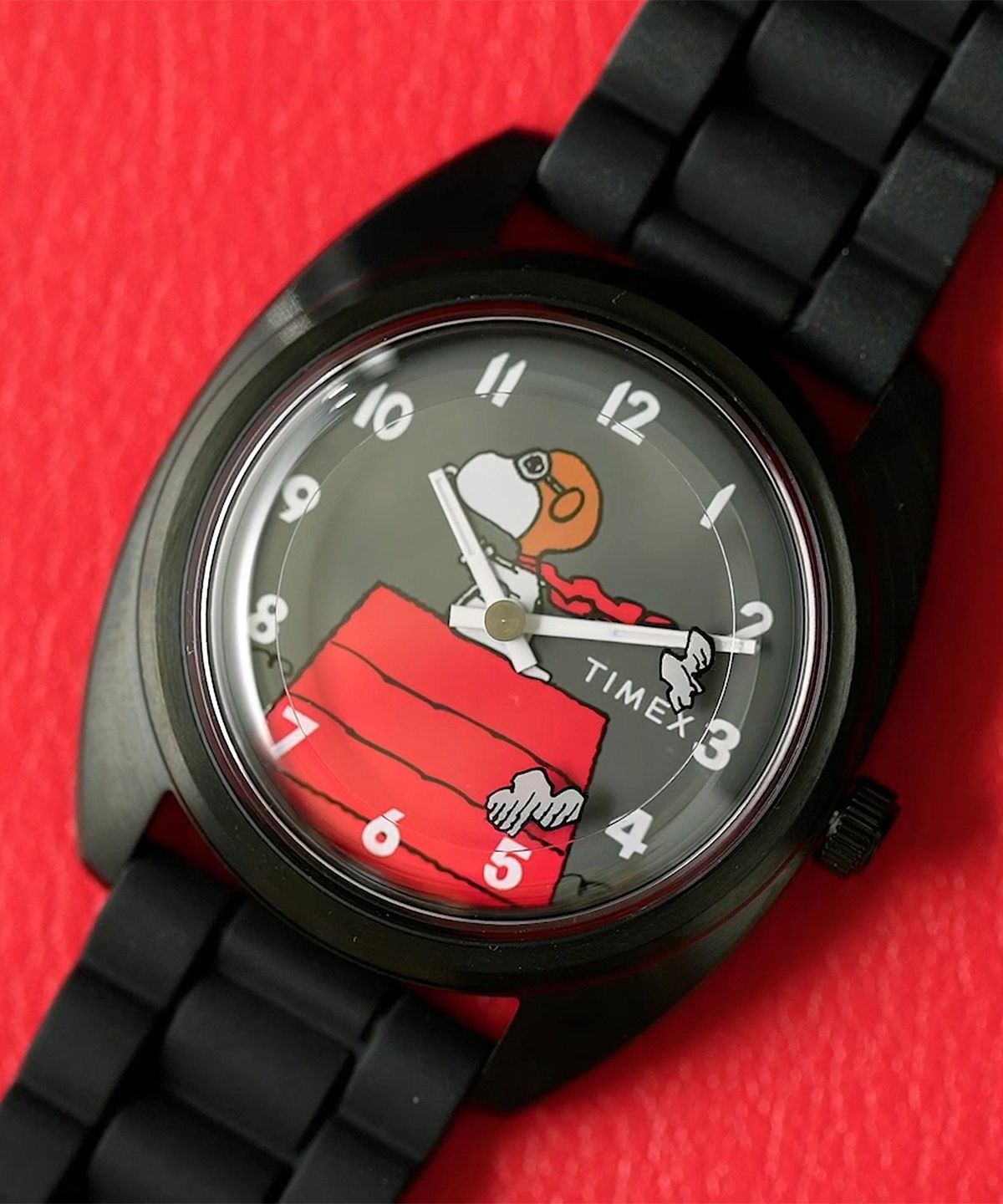 타이맥스(TIMEX) 타이맥스 x 피너츠 1979 리이슈 스누피 플라잉 에이스 손목시계 37mm