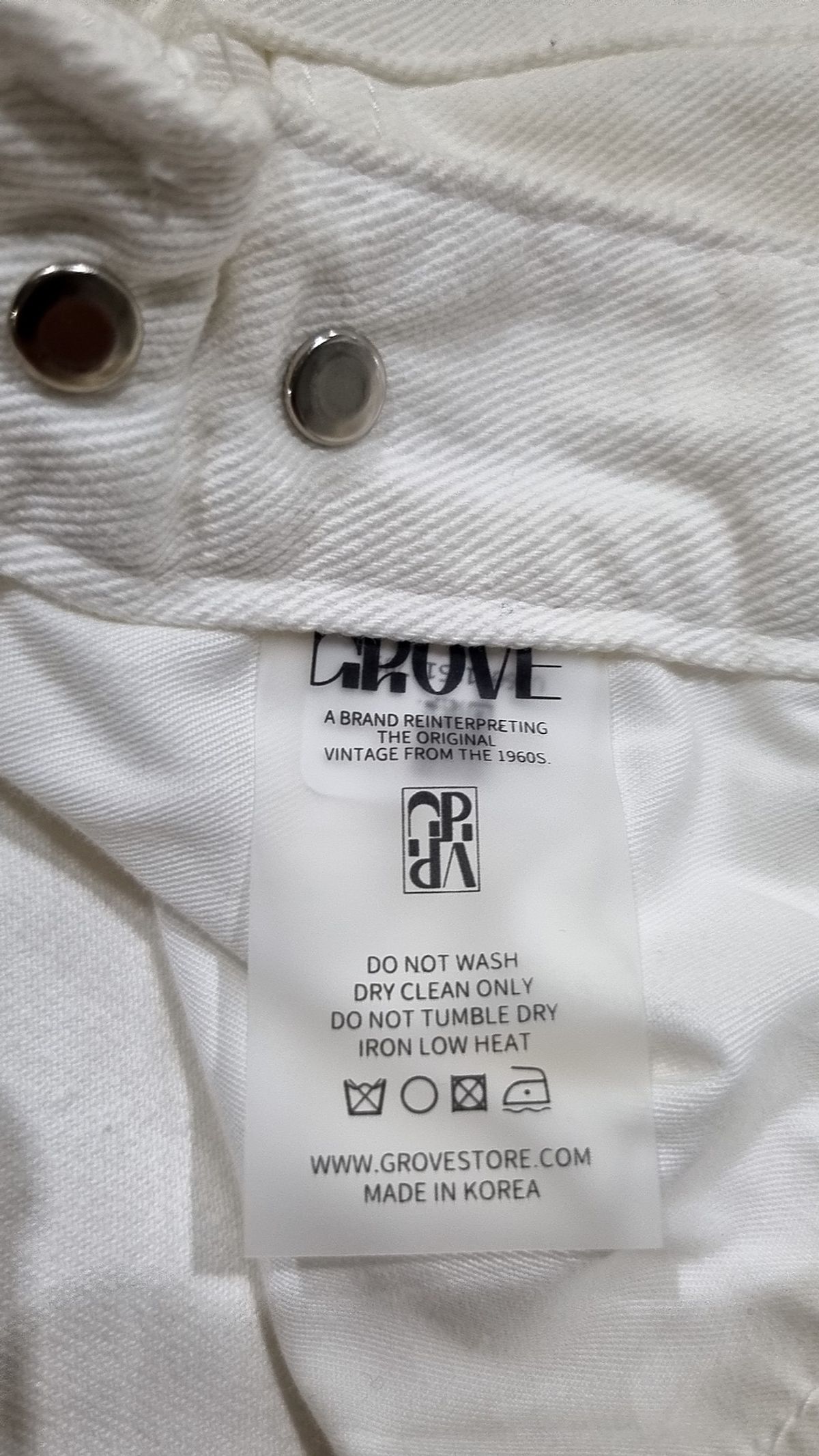 그로브(GROVE) 청/데님 팬츠