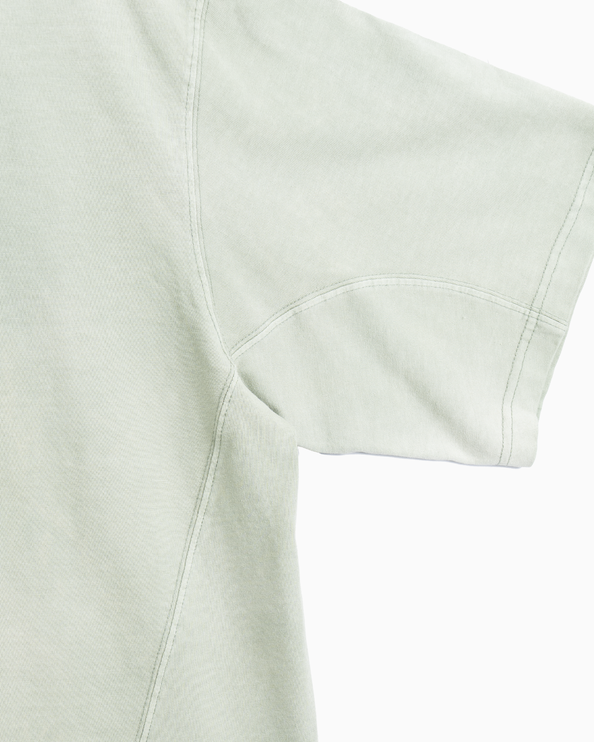 인블랭크(INBLANK) Salt Washed A T-Shirts_Green