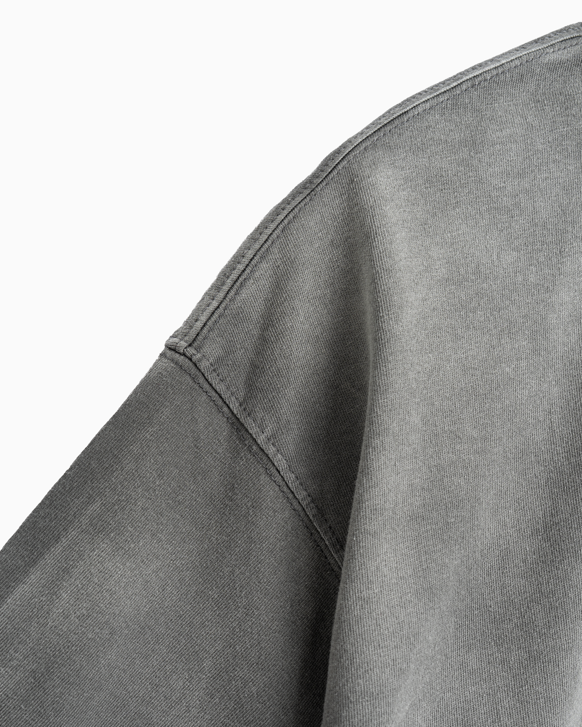 인블랭크(INBLANK) Salt Washed A T-Shirts_Charcoal