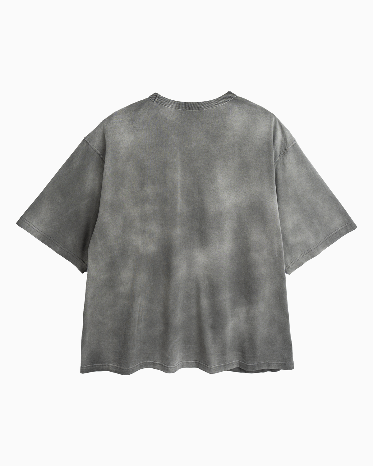 인블랭크(INBLANK) Salt Washed A T-Shirts_Charcoal