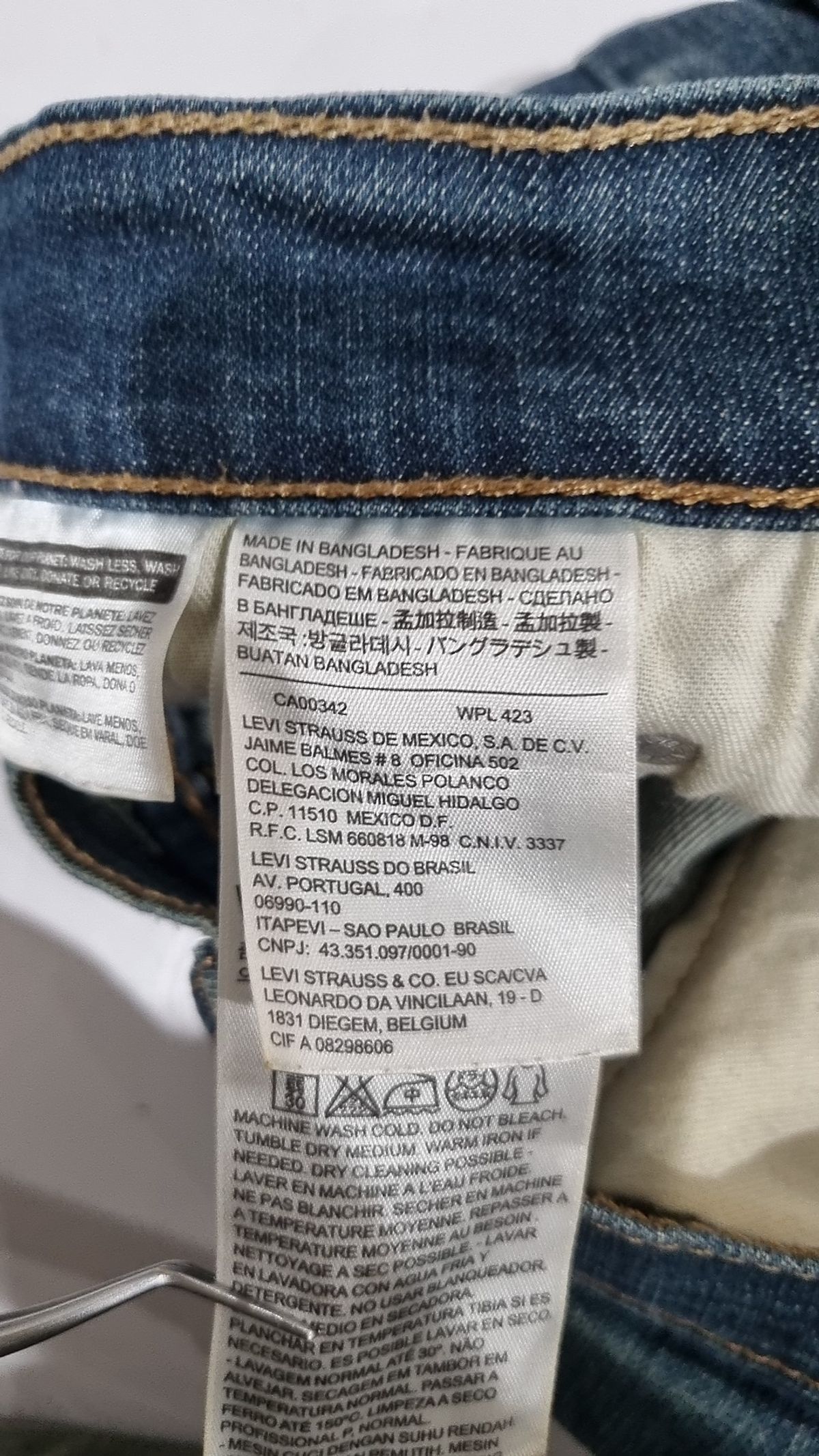 리바이스(LEVI'S) 청/데님 팬츠 W28L34