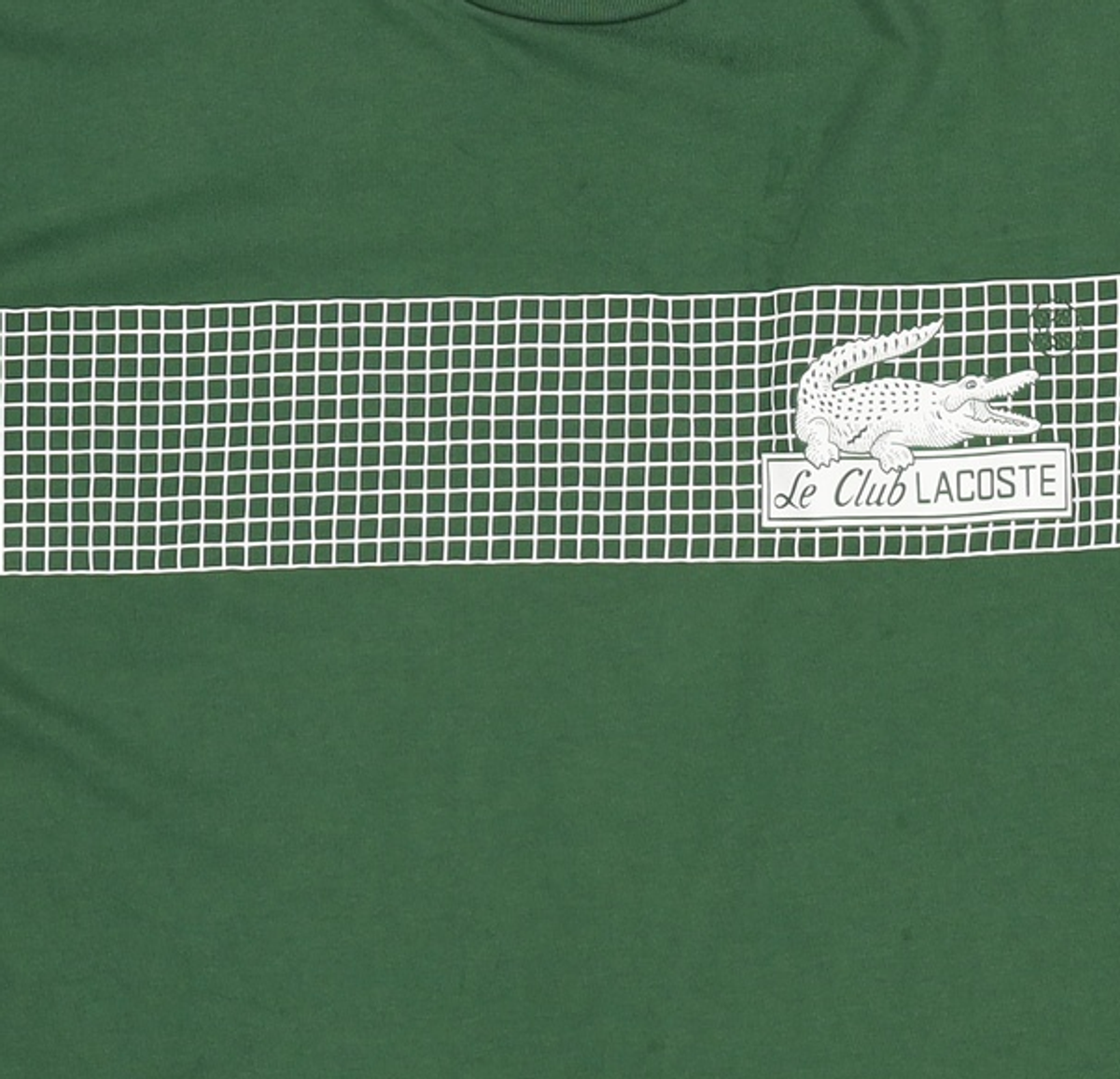라코스테(LACOSTE) 남성 네오 헤리티지 네트 프린트 티셔츠 [그린] XL