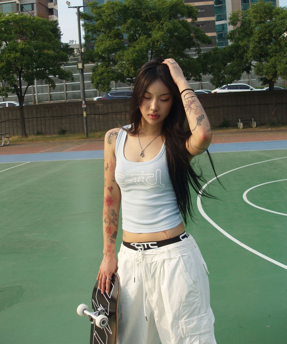 씨티씨(CTC) CTCL sleeveless (sky blue)