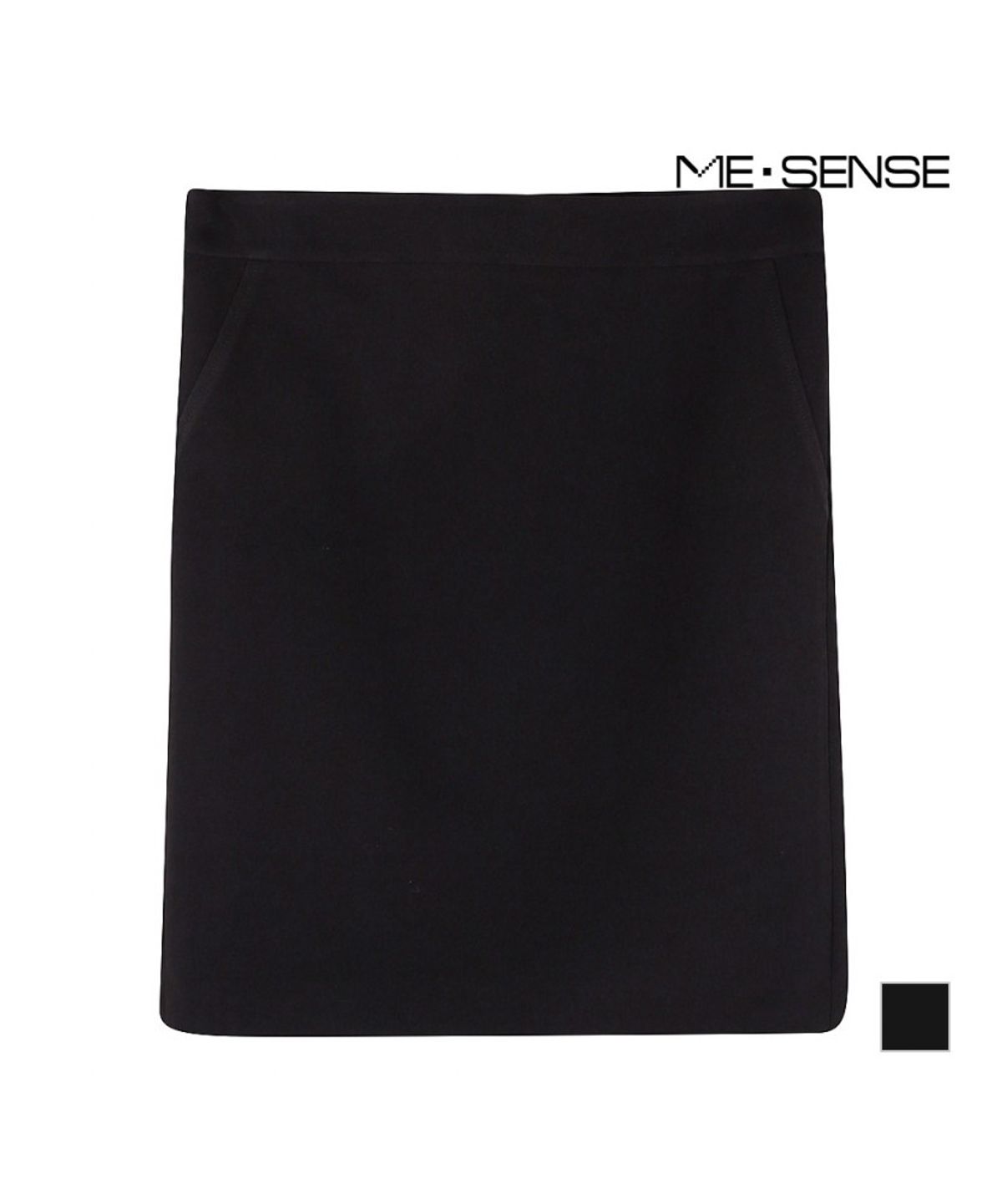 미센스(MESENSE) 베이직 미디 스커트_MB12SKP110Z