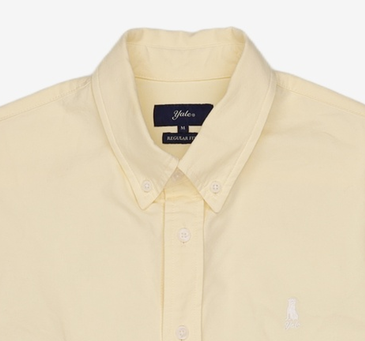 예일(YALE) REGULAR FIT HERITAGE DAN OXFORD SHIRT LEMON YELLOW M