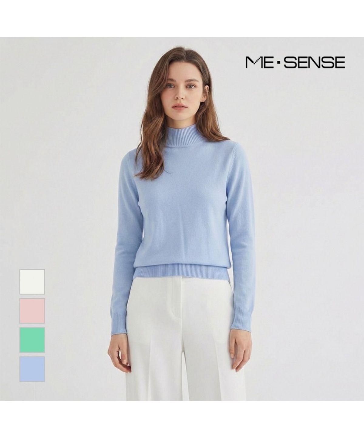 미센스(MESENSE) 반하이넥 심플니트_MB32KNPD05Z