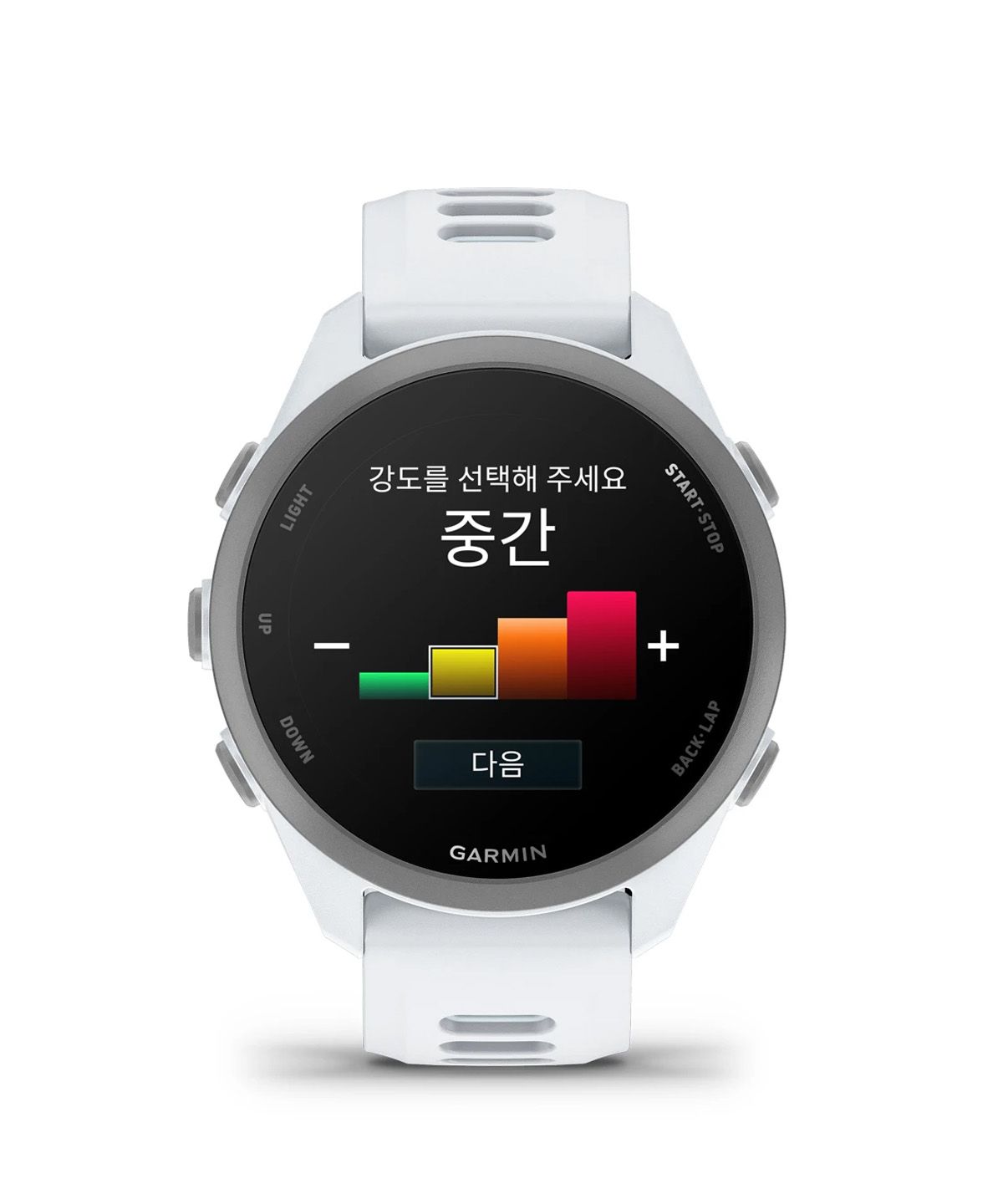 가민(GARMIN) 포러너 170 뮤직 화이트스톤