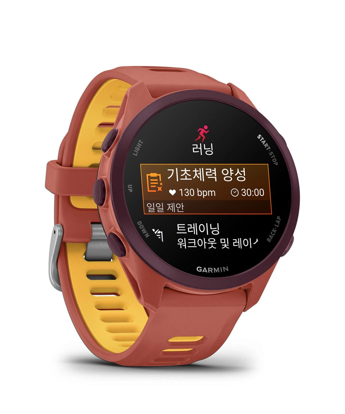 가민(GARMIN) 포러너 170 뮤직 레드 핑크