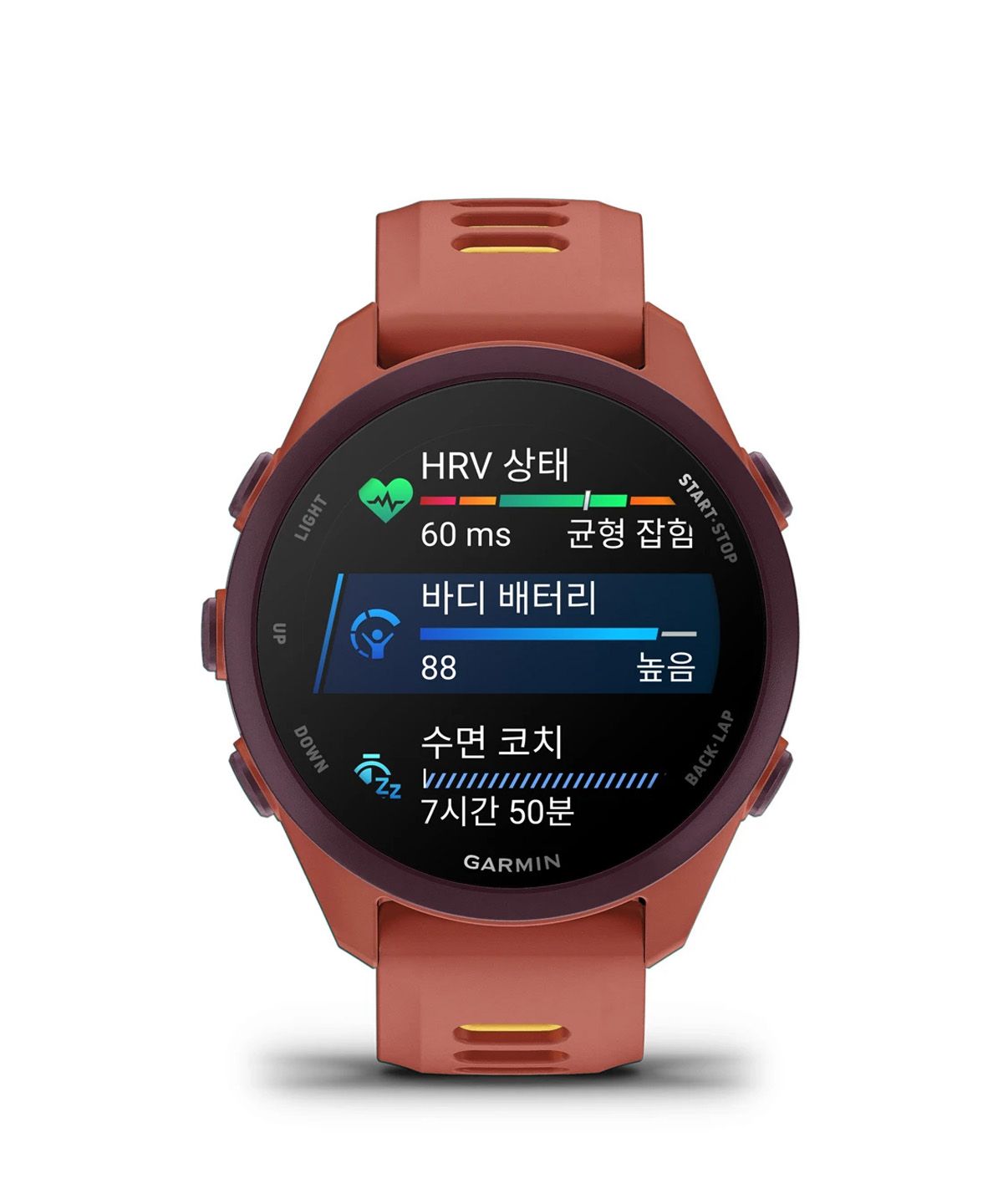 가민(GARMIN) 포러너 170 뮤직 레드 핑크