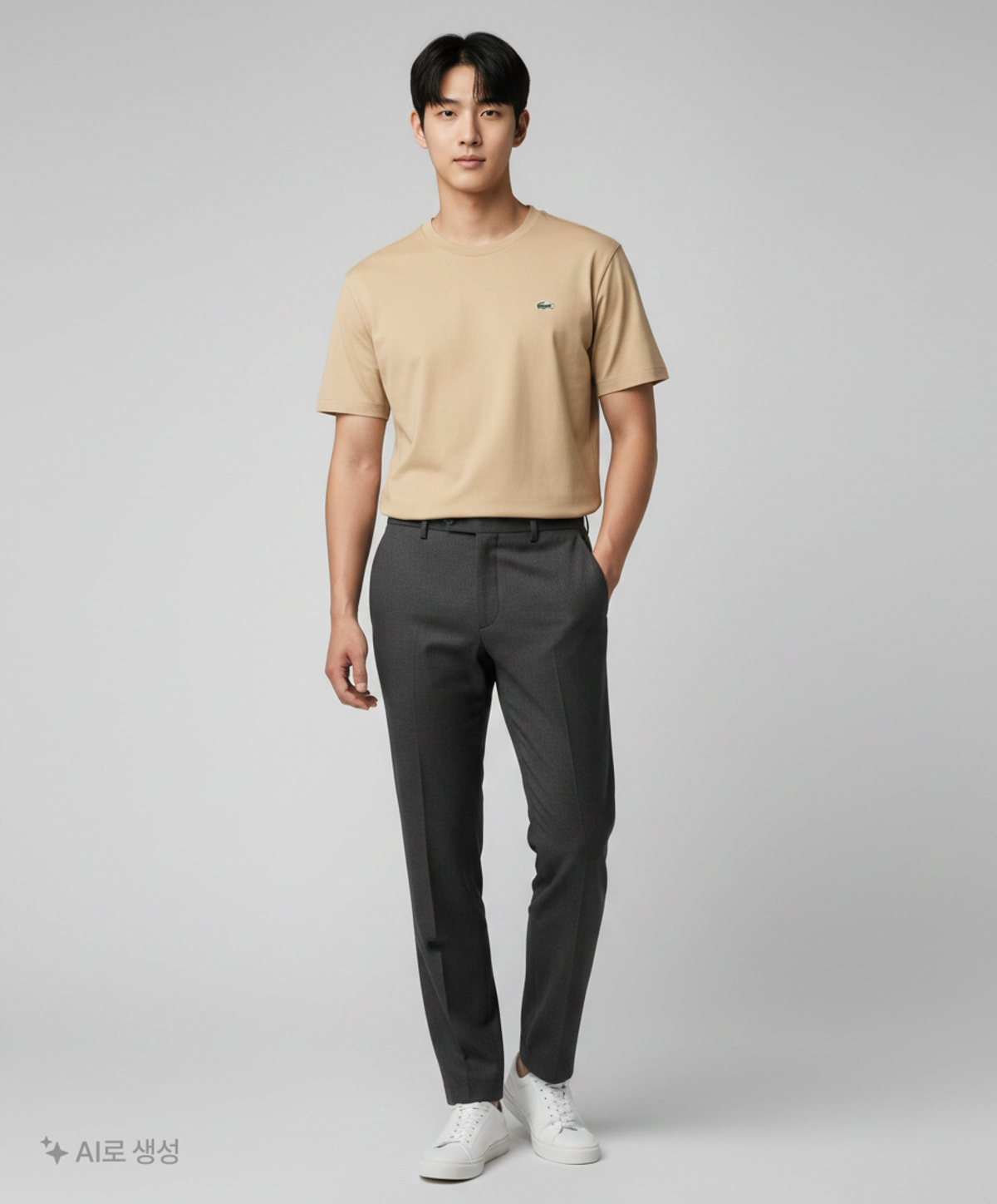 라코스테(LACOSTE) 반소매 티셔츠 XL