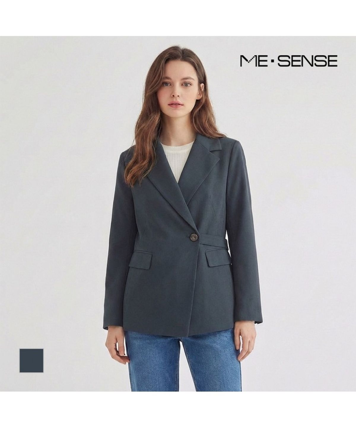 미센스(MESENSE) 장식원버튼 자켓_MB42JKP105Z