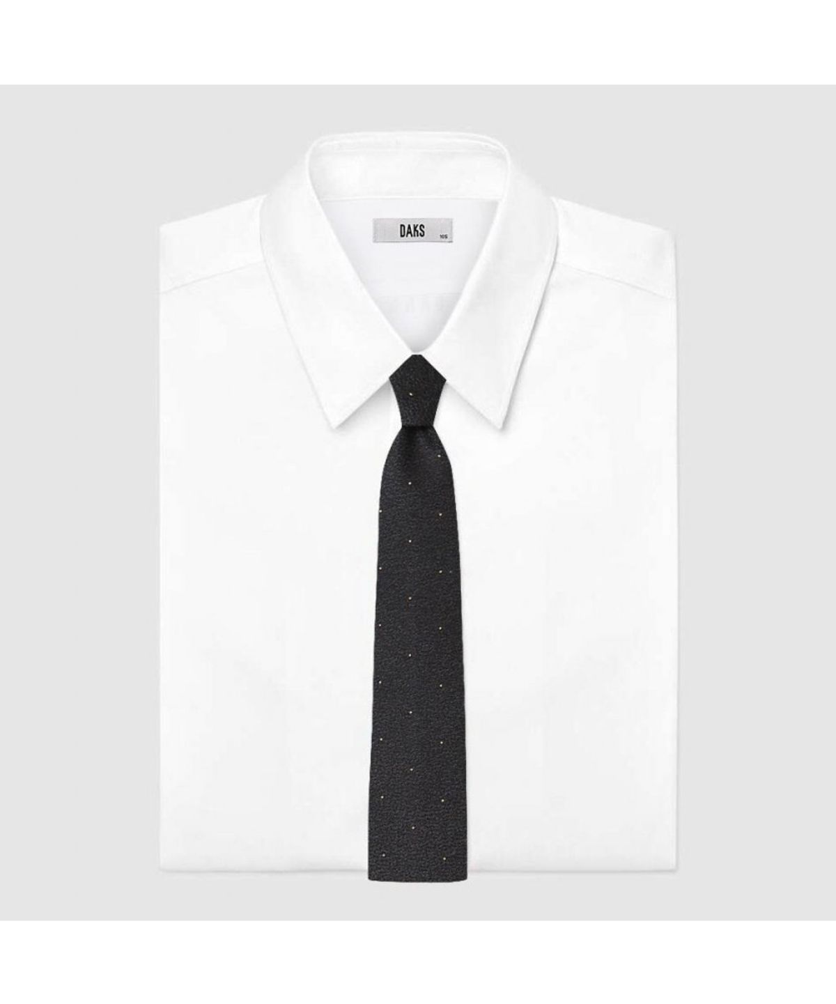 닥스셔츠(DAKS SHIRTS) 실크혼방 올오버 넥타이 그레이_DMF1ACF1223G1
