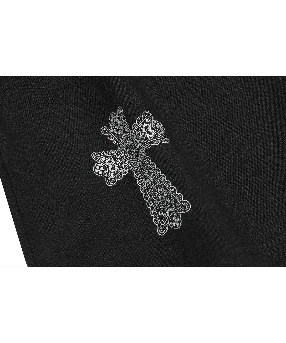 이퓨원트(IFYOUWANT) Grace One-Shoulder Tee Black