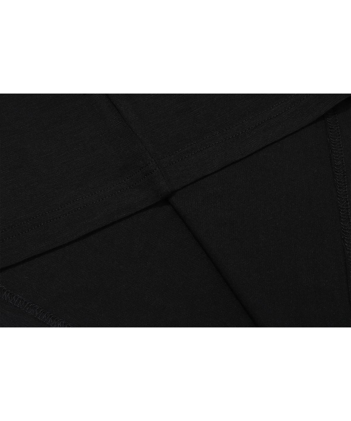 이퓨원트(IFYOUWANT) Stay Forever Henley Long Sleeve Black