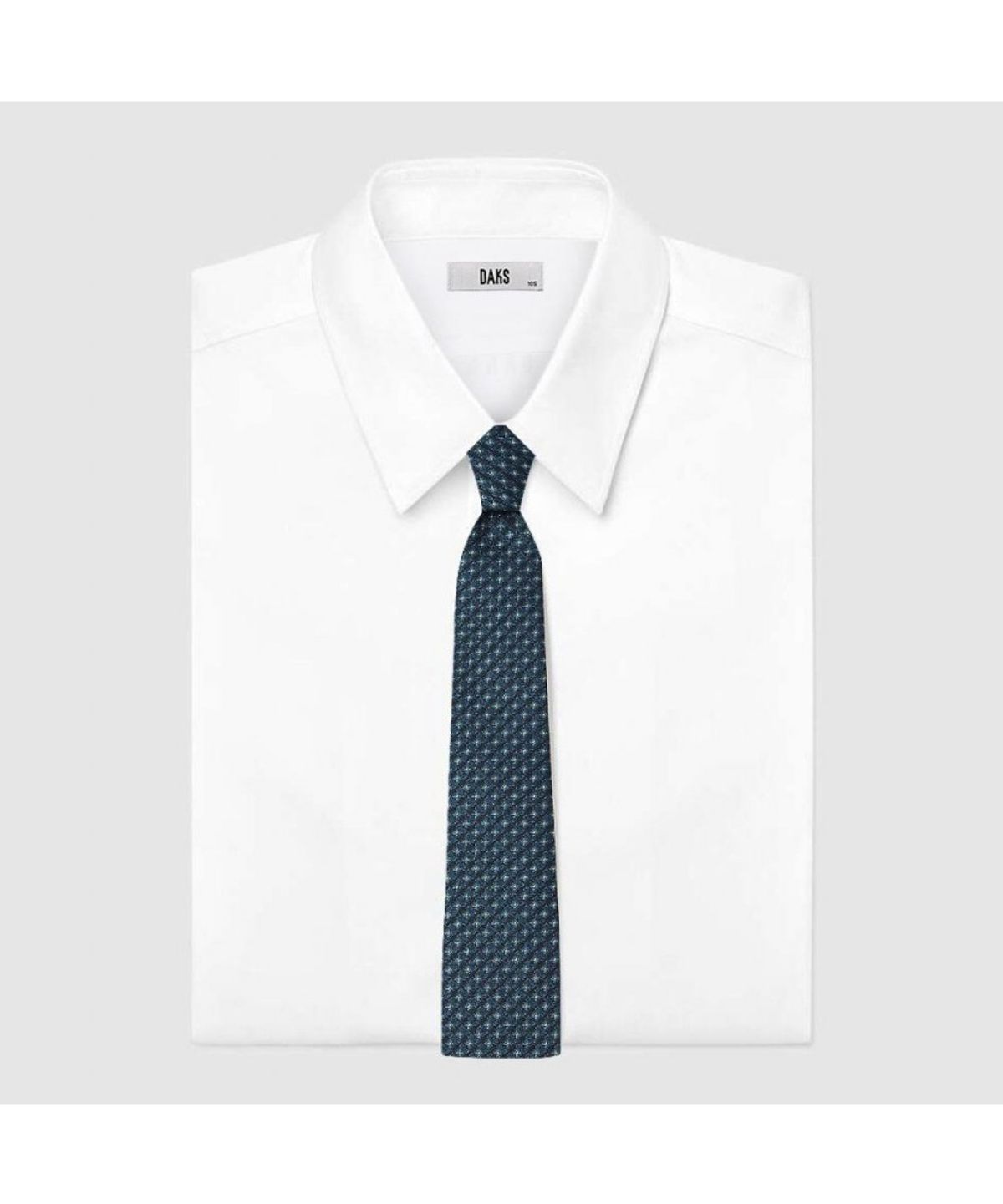 닥스셔츠(DAKS SHIRTS) 실크혼방 올오버 넥타이 민트_DMF1ACF1228M1
