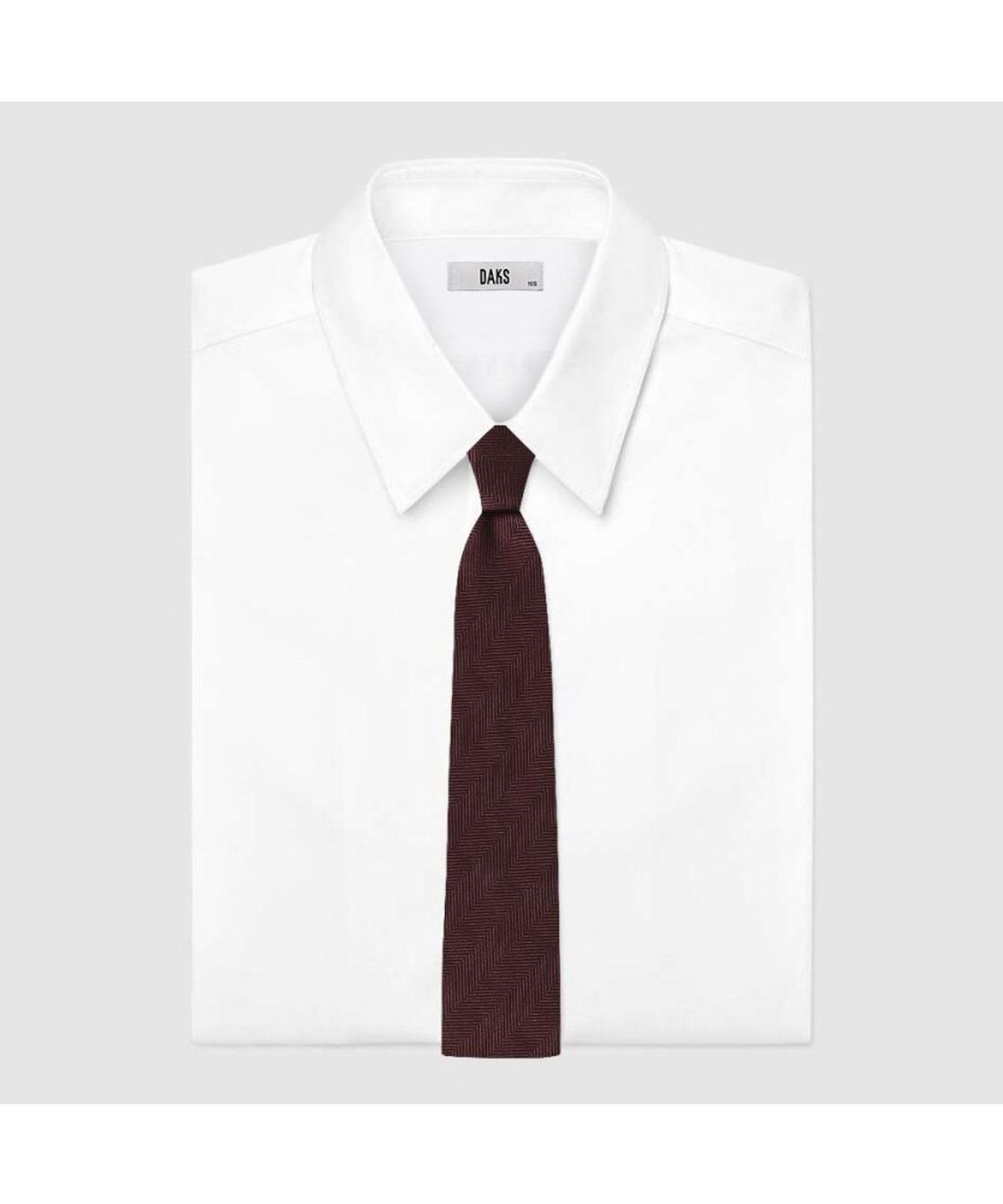 닥스셔츠(DAKS SHIRTS) 실크100 솔리드 넥타이 레드_DMF1ACF1274R2