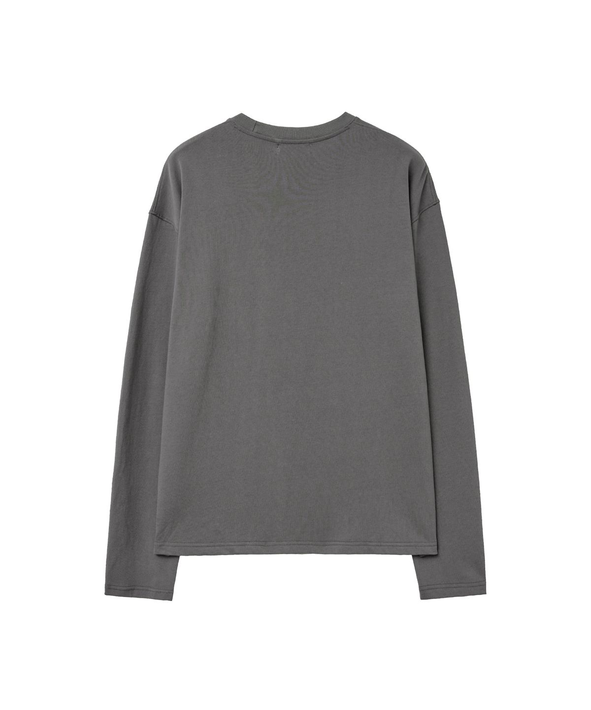 미세키서울 맨(MISEKISEOUL MEN) Typo layout long sleeve CHARCOAL