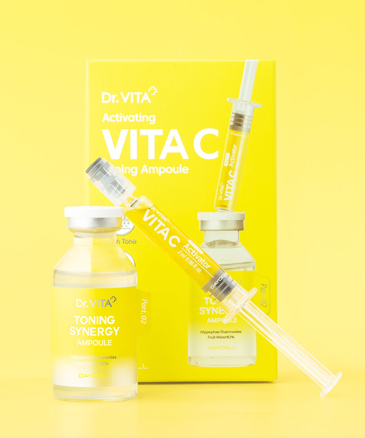 닥터비타(DRVITA) 액티베이팅 비타 C 토닝 잡티케어 앰플 30ml+2ml