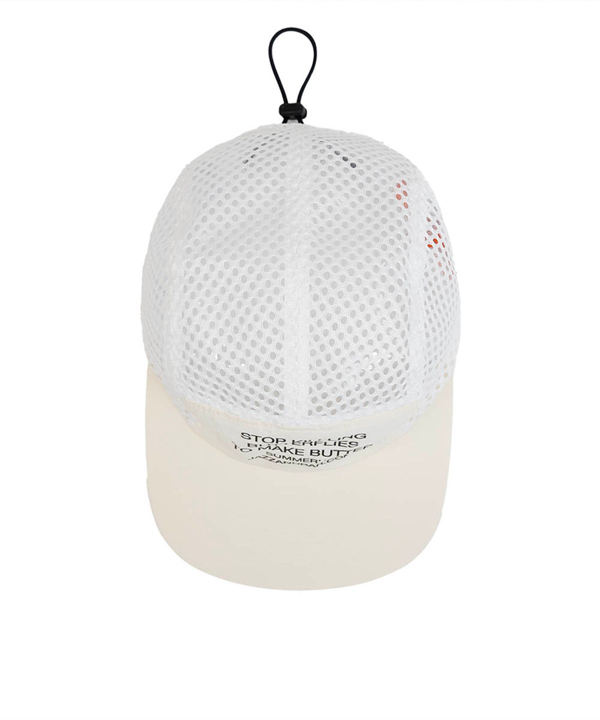 재즈앤바(JAZZ&BAR) Mesh Camp Cap (Butterfly)-Cream