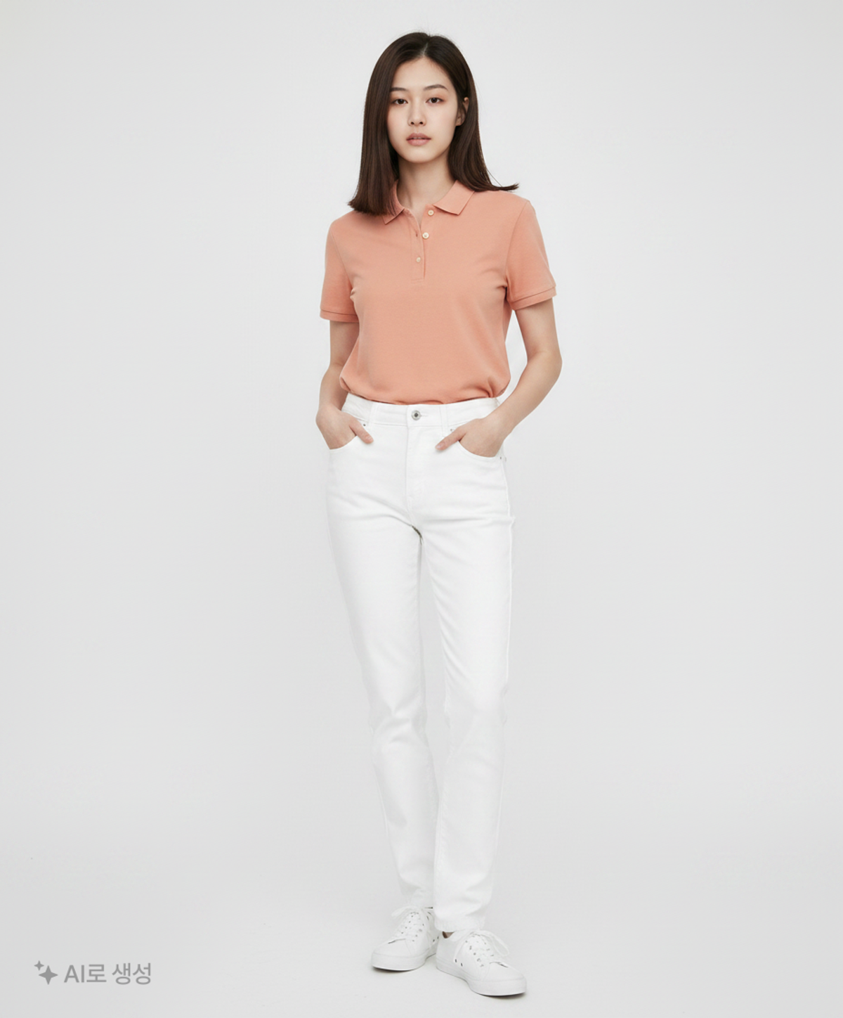 폴햄(POLHAM) 피케/카라 티셔츠 L