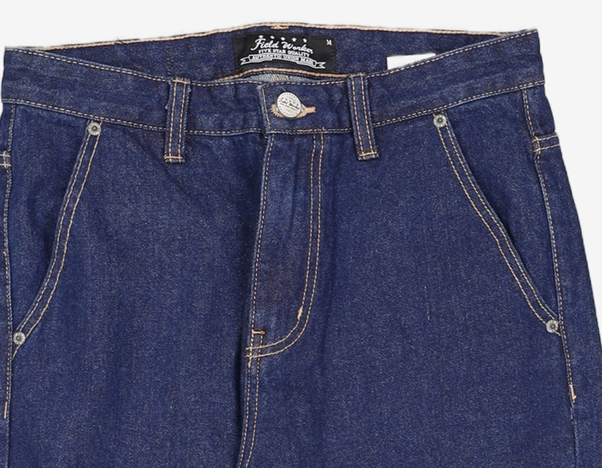 필드워커(FIELDWORKER) 트위드라인루즈테이퍼드 TWEED LINE LOOSE TAPERED DENIM M