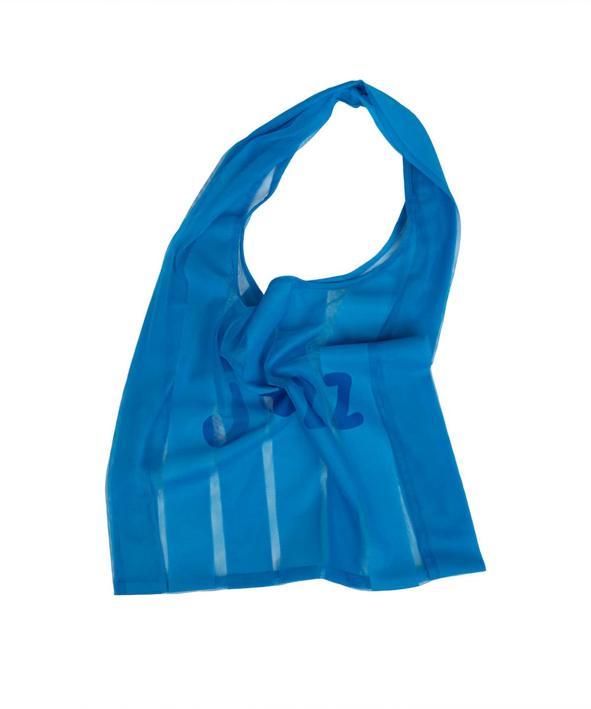 재즈앤바(JAZZ&BAR) Jazz Love Beach Mesh Bag - Stripe Blue
