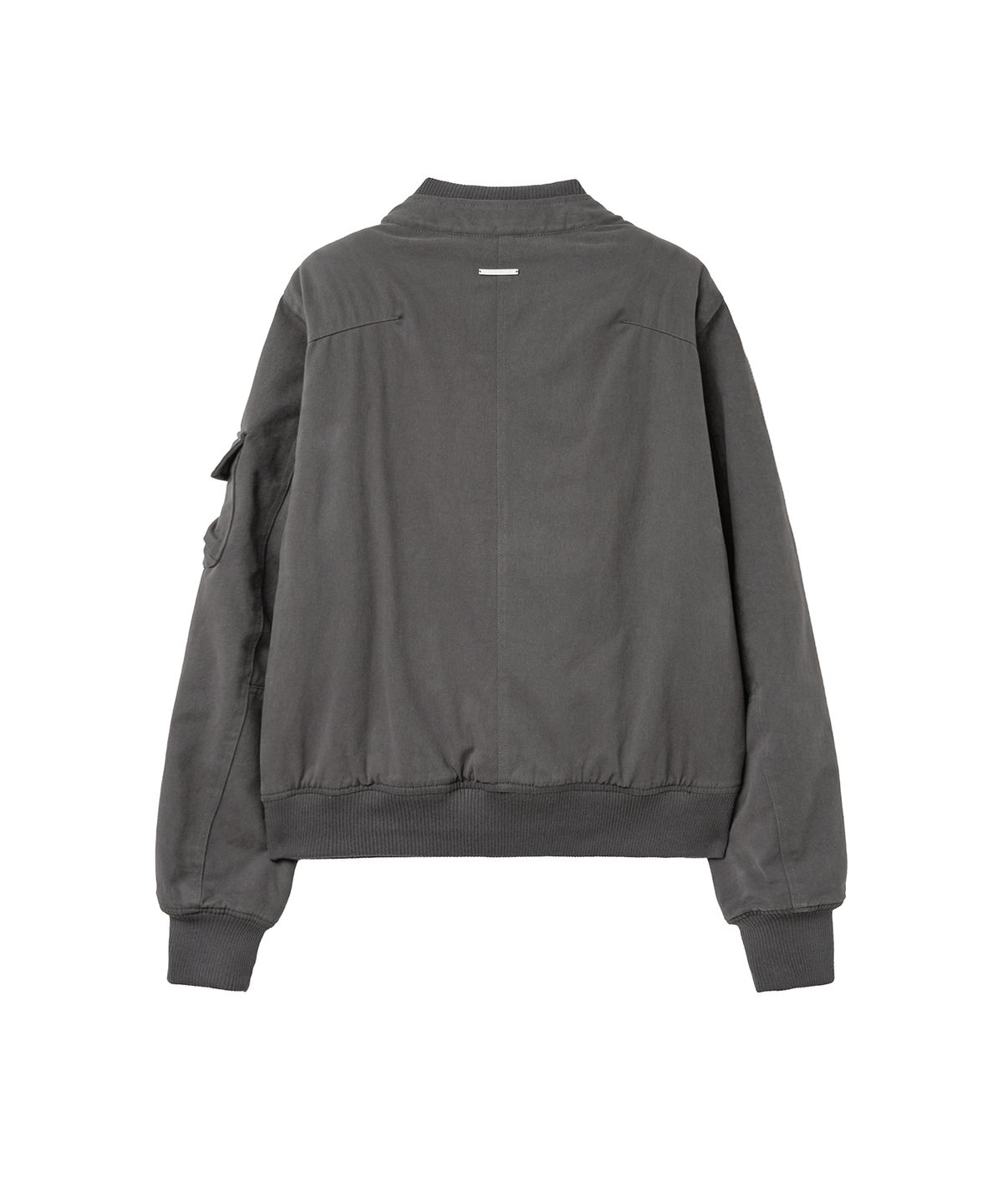 미세키서울 맨(MISEKISEOUL MEN) Double neck padded ma-1 jacket CHARCOAL
