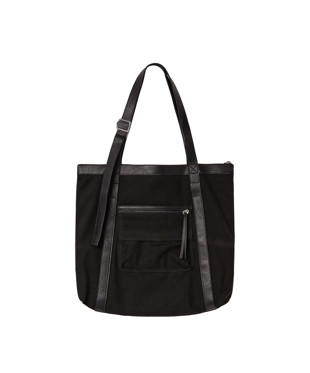 미세키서울 맨(MISEKISEOUL MEN) Multi panel square shoulder bag BLACK