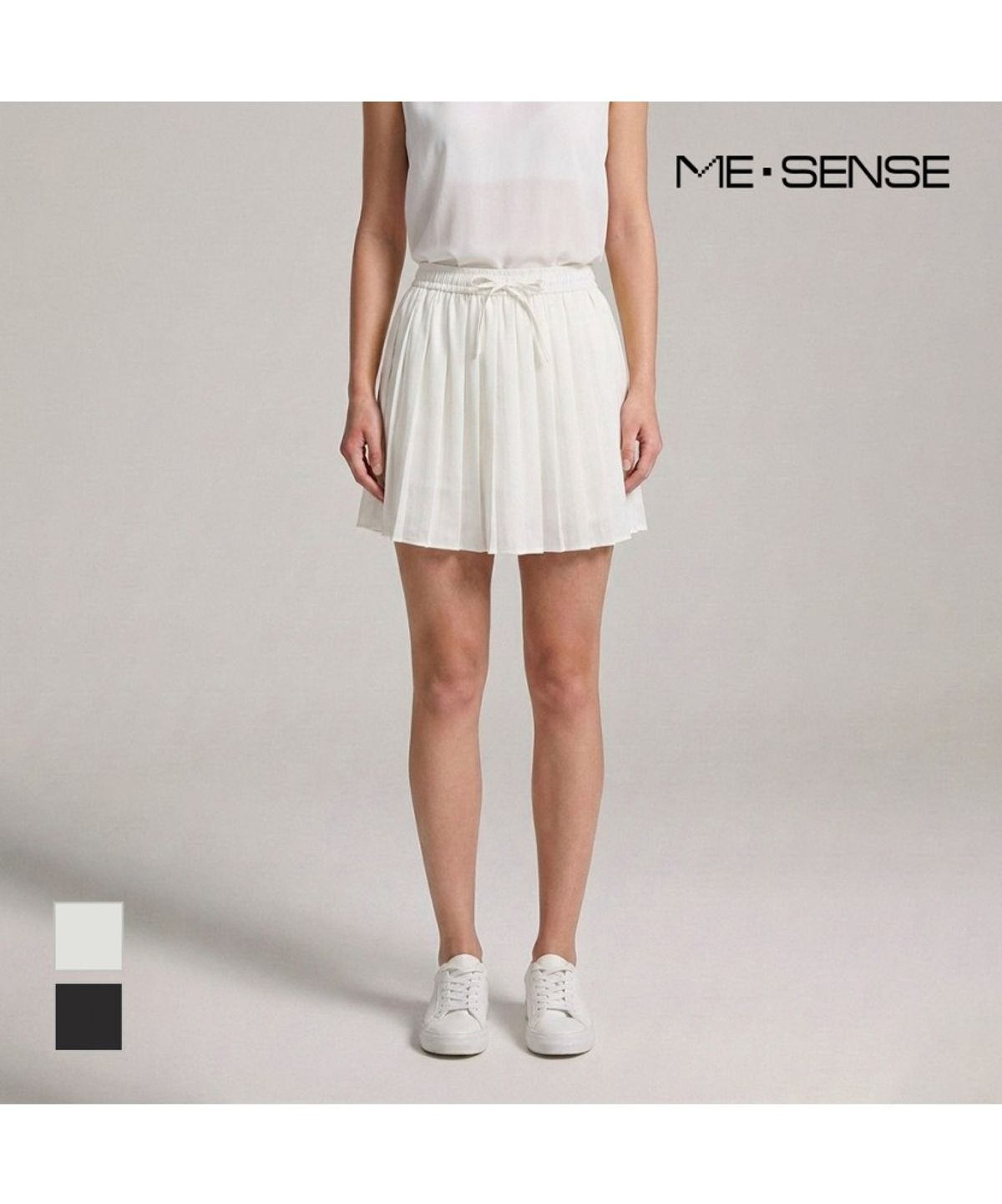 미센스(MESENSE) 플리츠 주름미니스커트_MB37SKM314Z